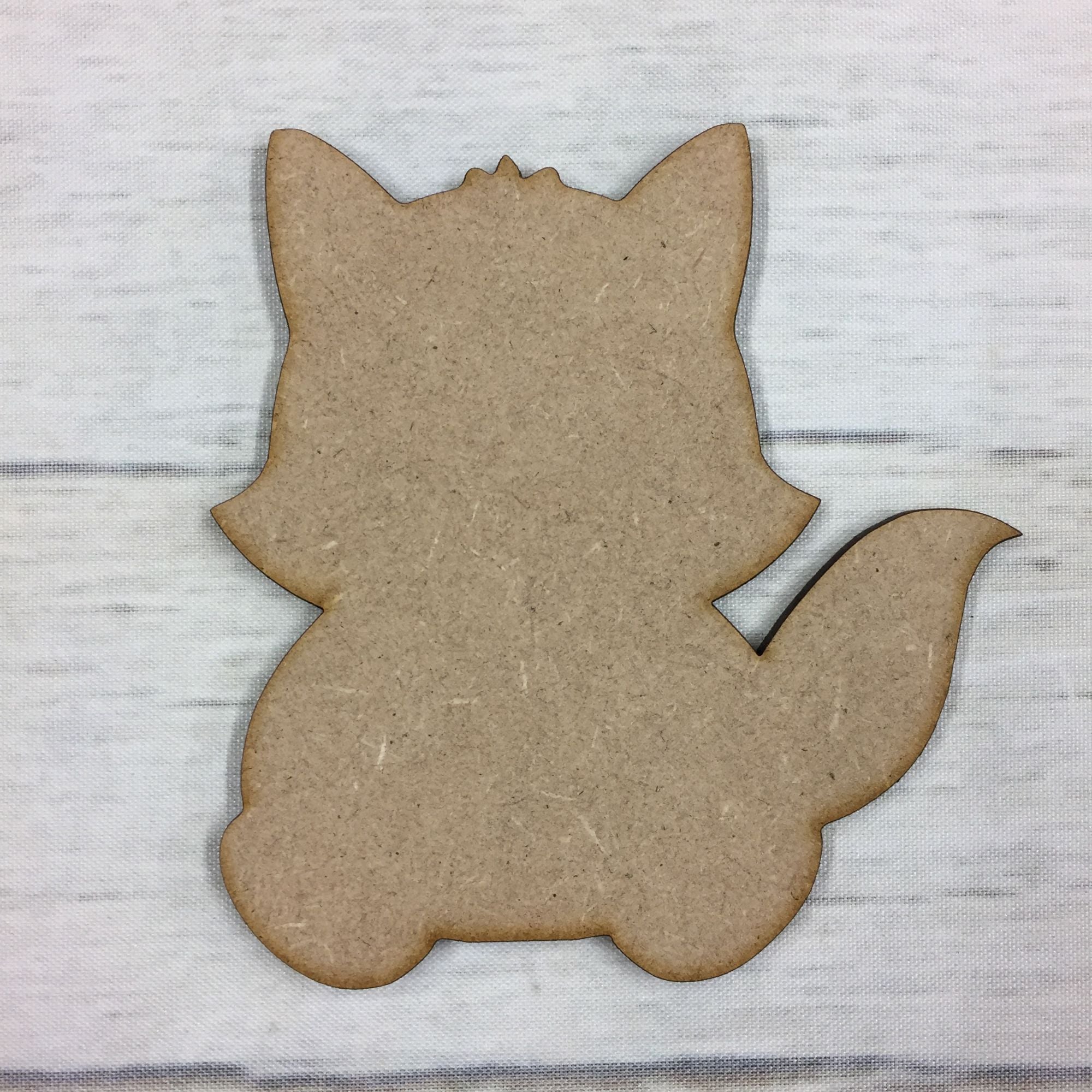 Fox 1 Wooden Craft Shape