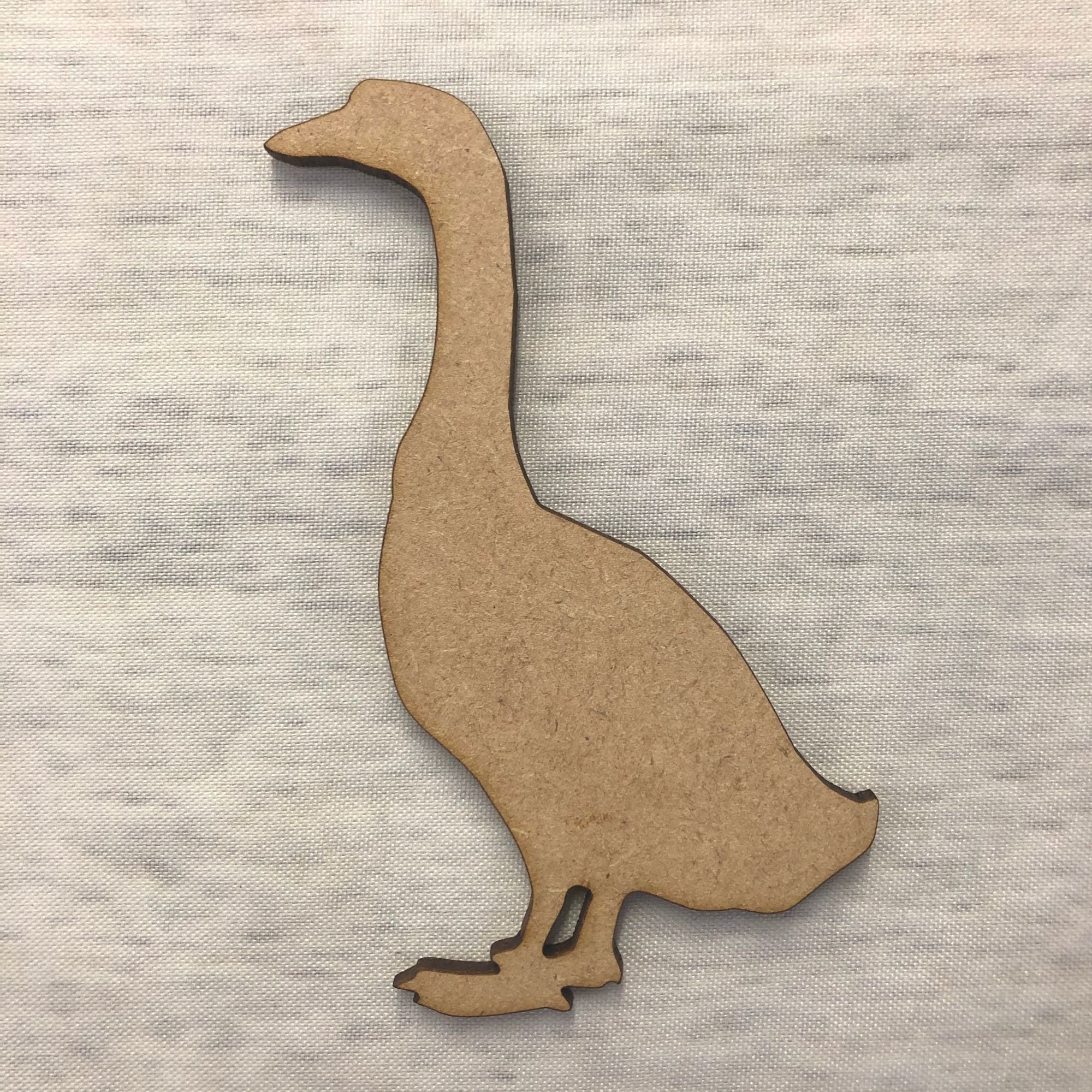 Duck 3 Wooden Craft Shape