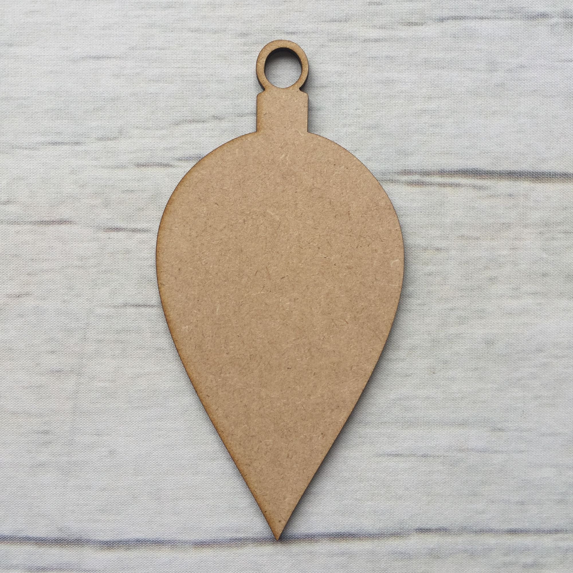 Bauble 1 Wooden Craft Shape