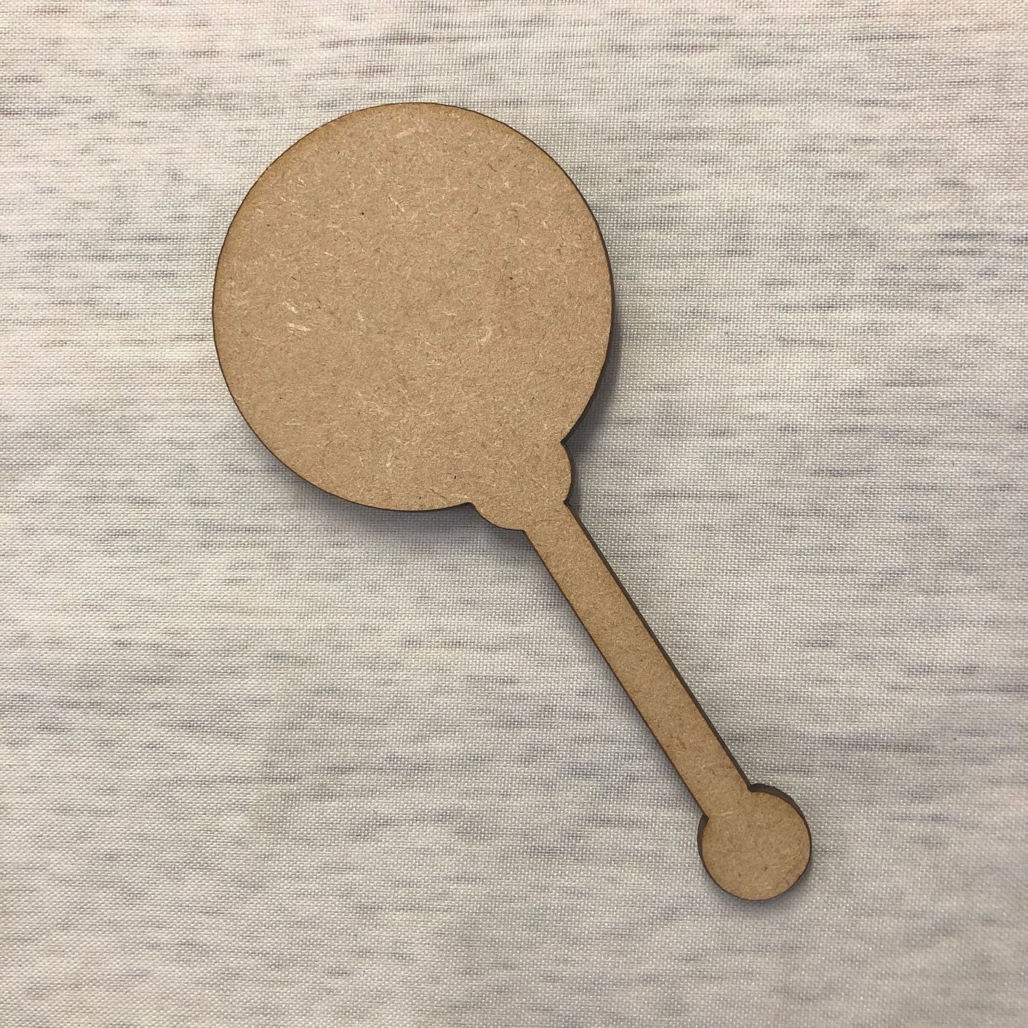 Baby rattle Wooden Craft Shape