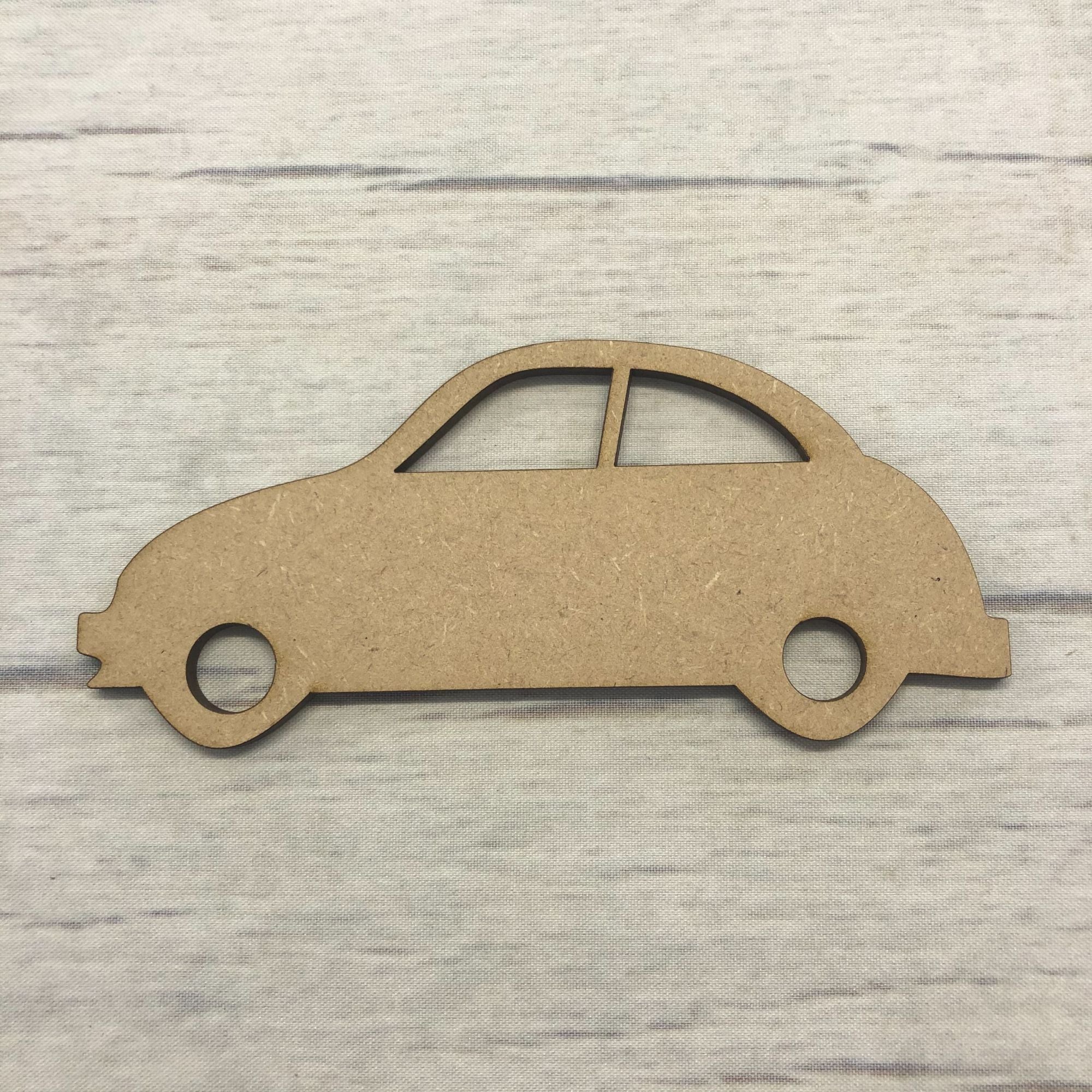 Car 1 Wooden Craft Shape
