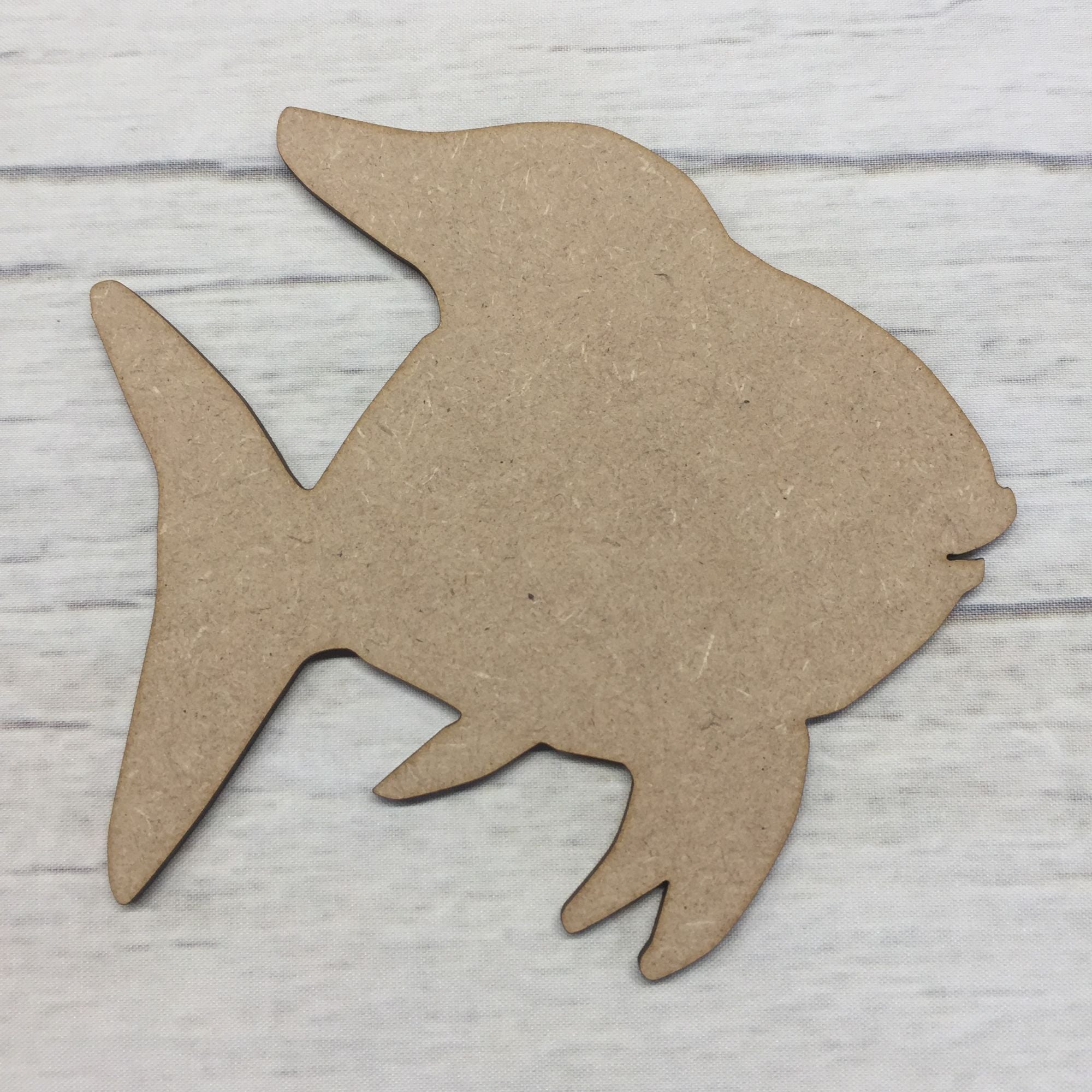 Fish 1 - Tropical Fish Wooden Craft Shape