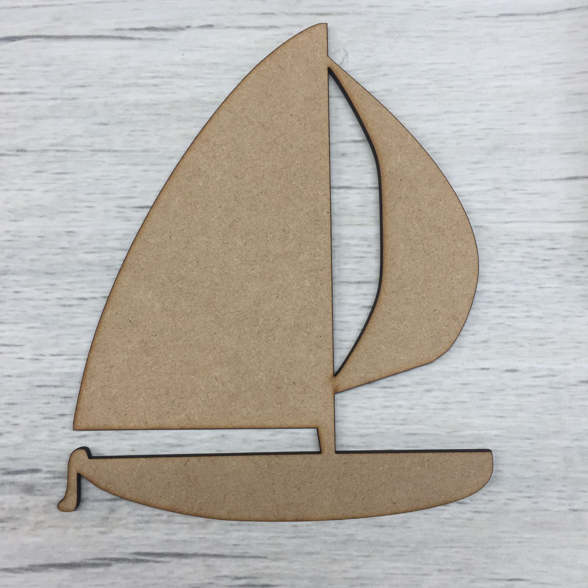 Boat 1 Wooden Craft Shape
