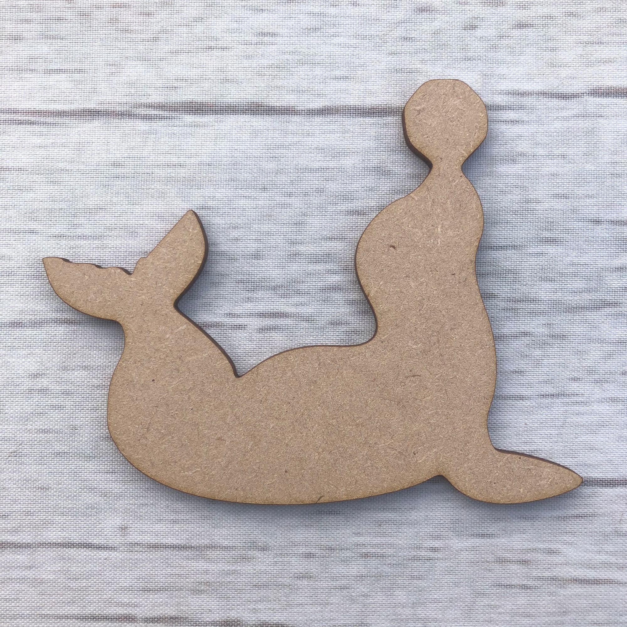 Sea lion 2 Wooden Craft Shape