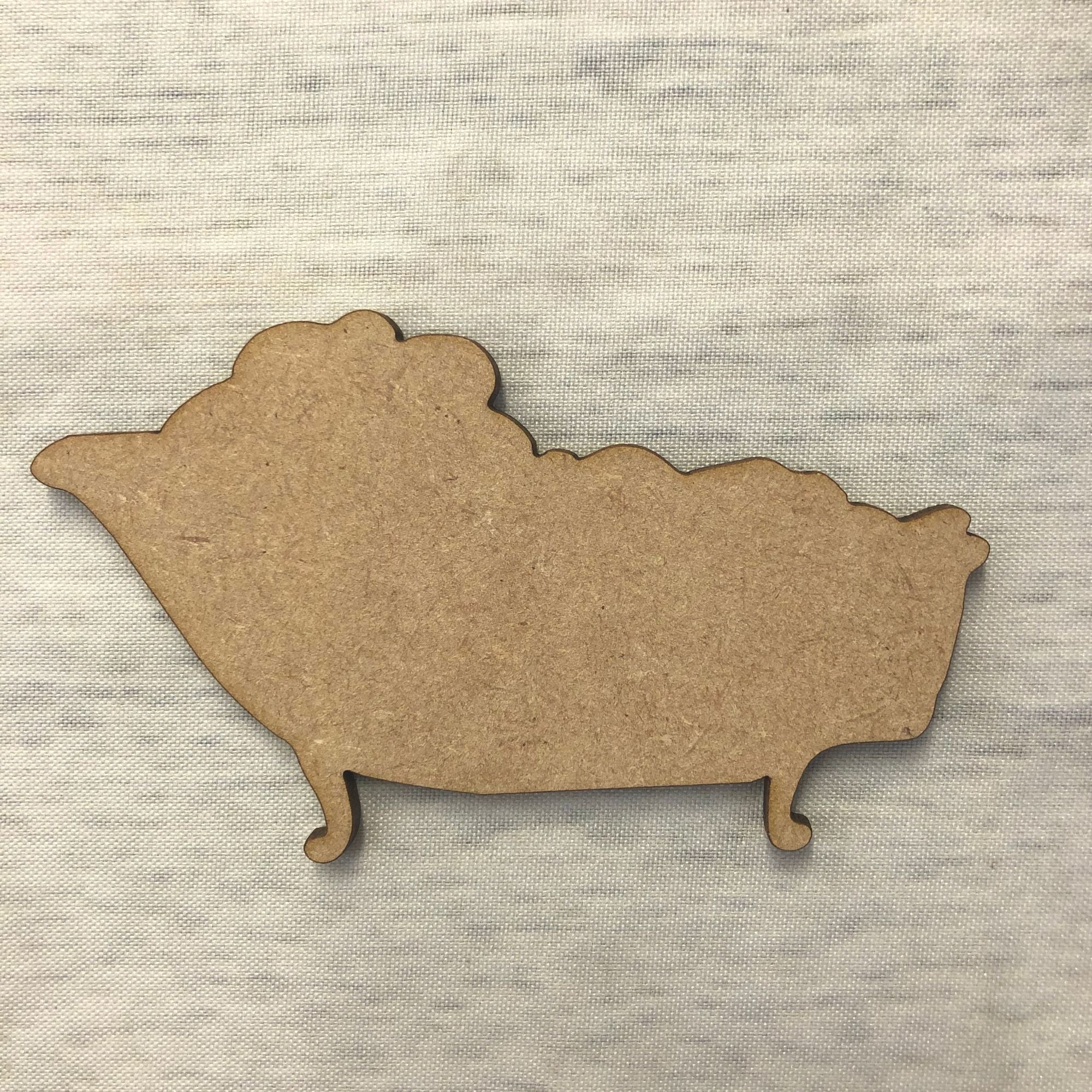 Bath 1 Wooden Craft Shape