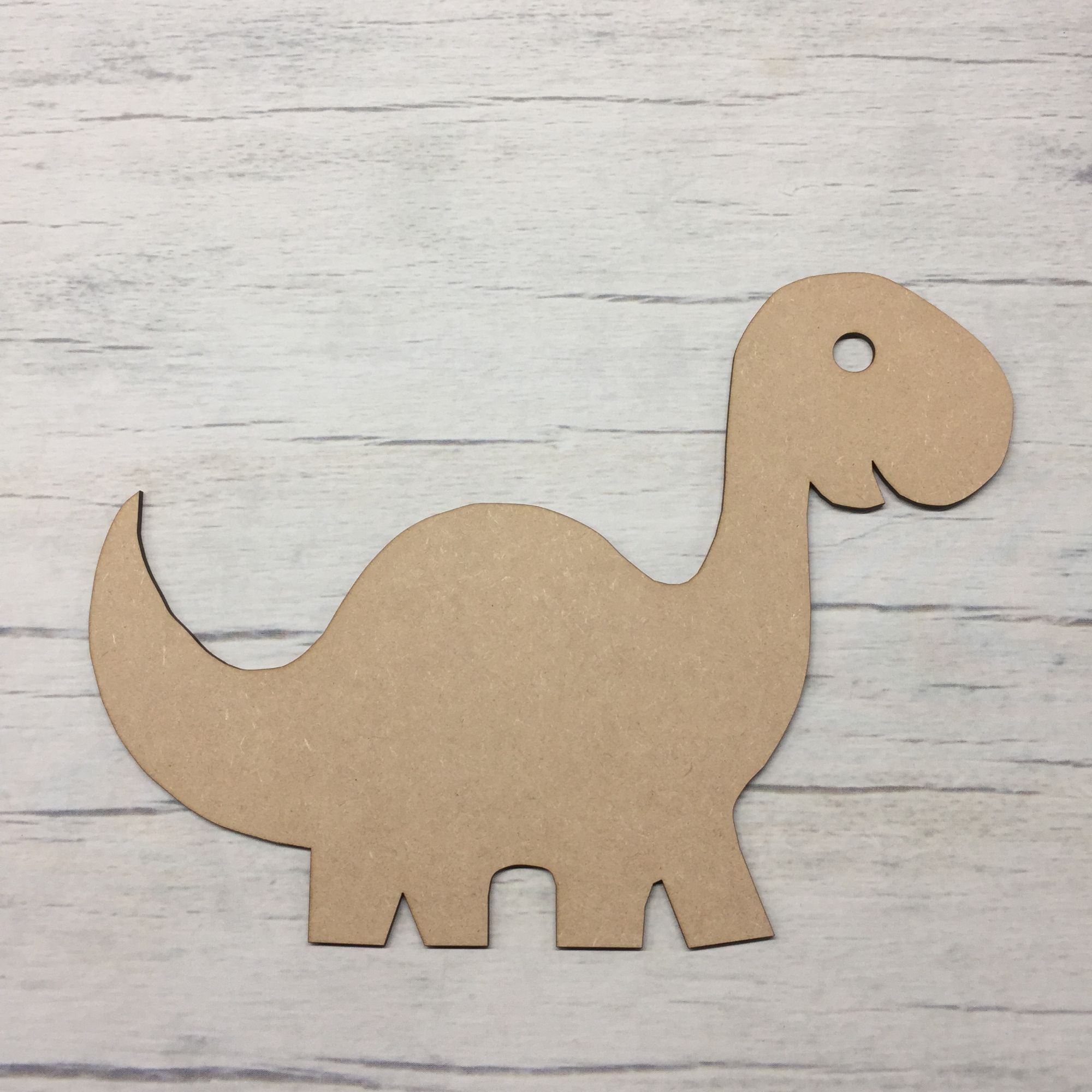 Baby dinosaur Wooden Craft Shape