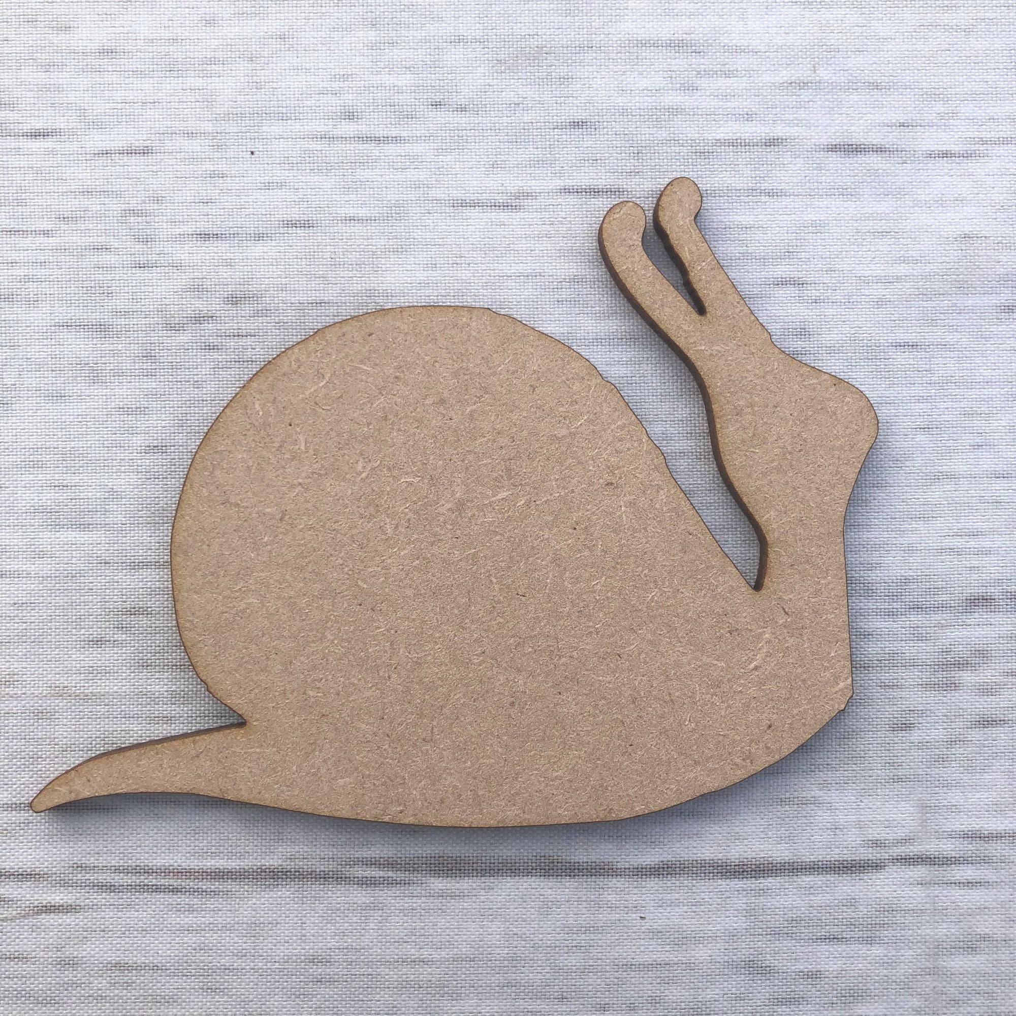 Snail 1 Wooden Craft Shape