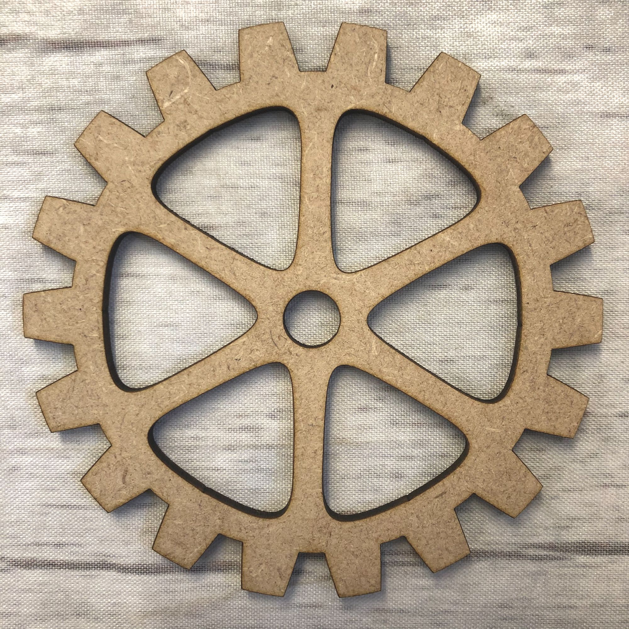 Cog 2 Wooden Craft Shape