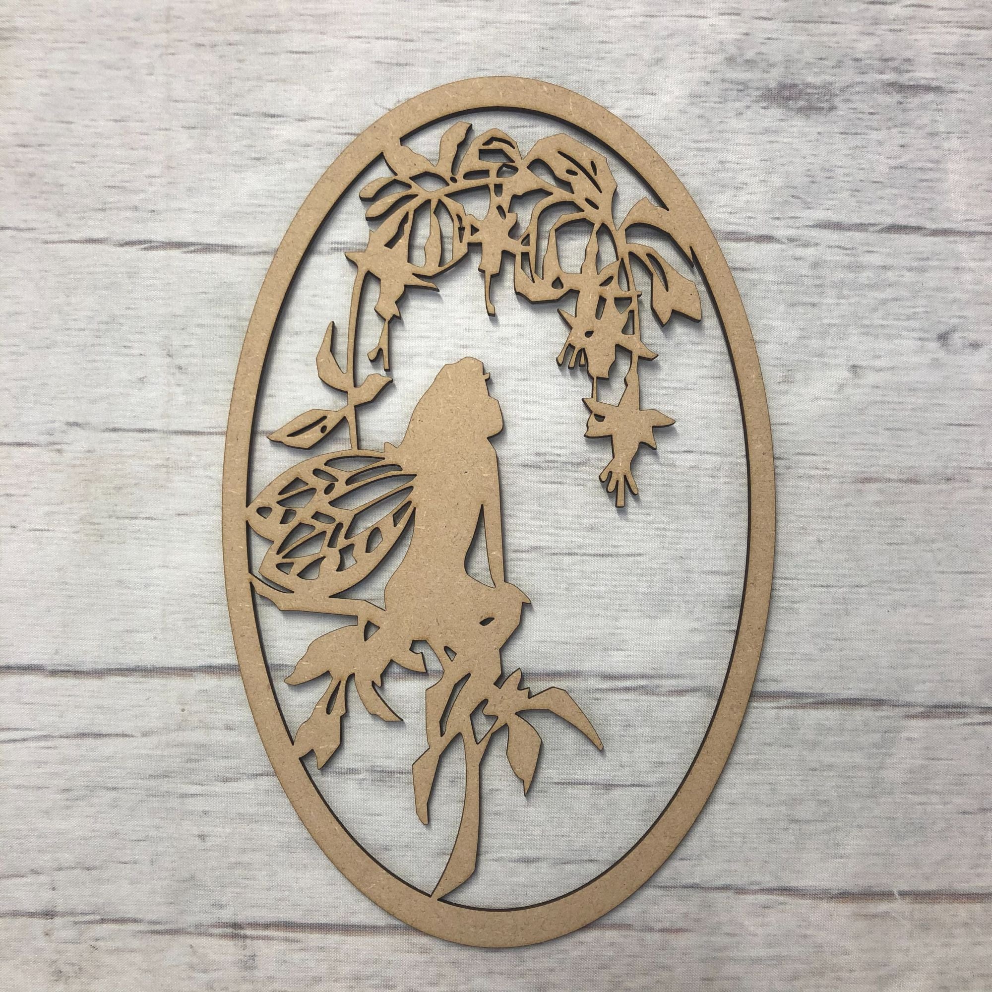 Box topper - keepsake memory box - fairy plaque Wooden Craft Shape