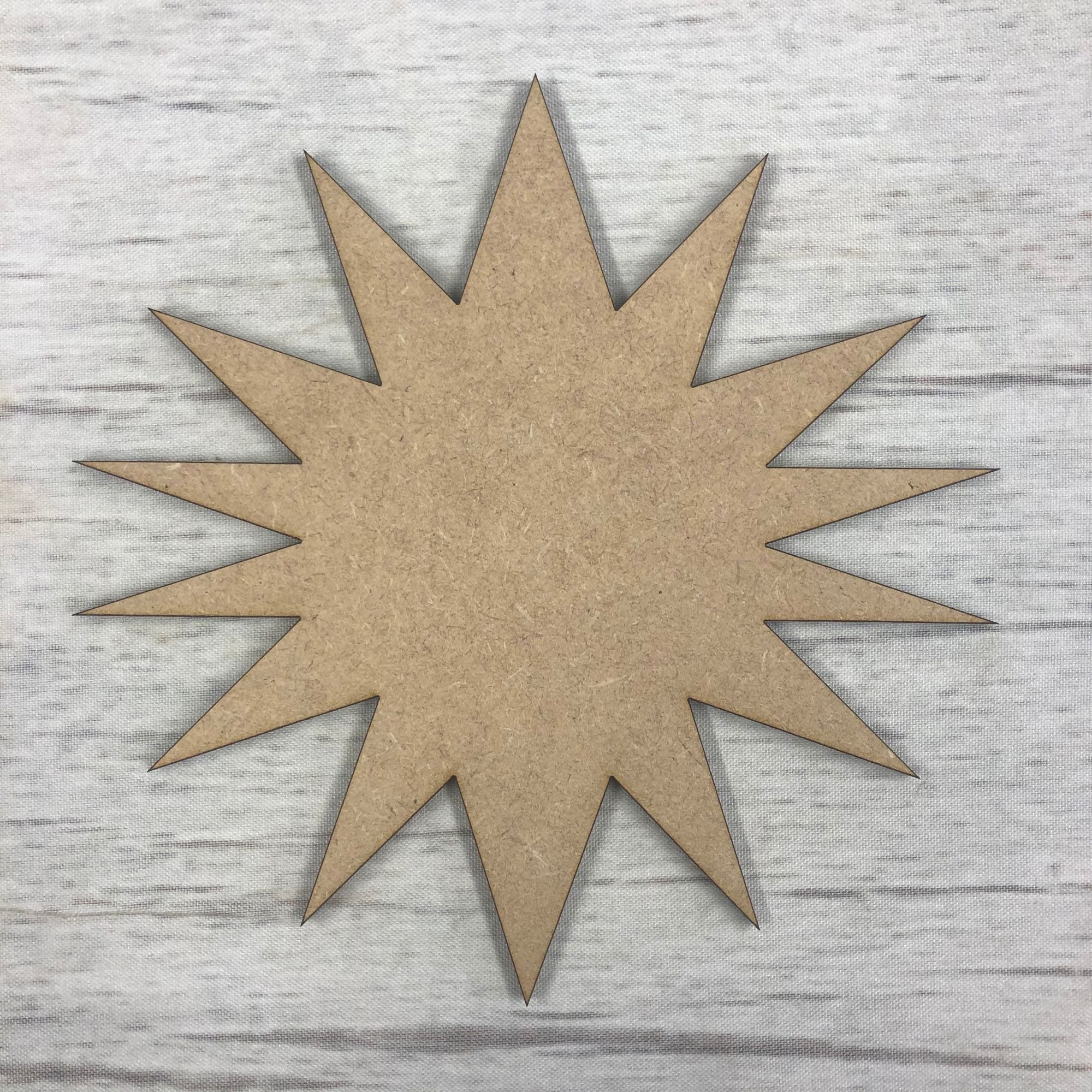 Star 2 Wooden Craft Shape