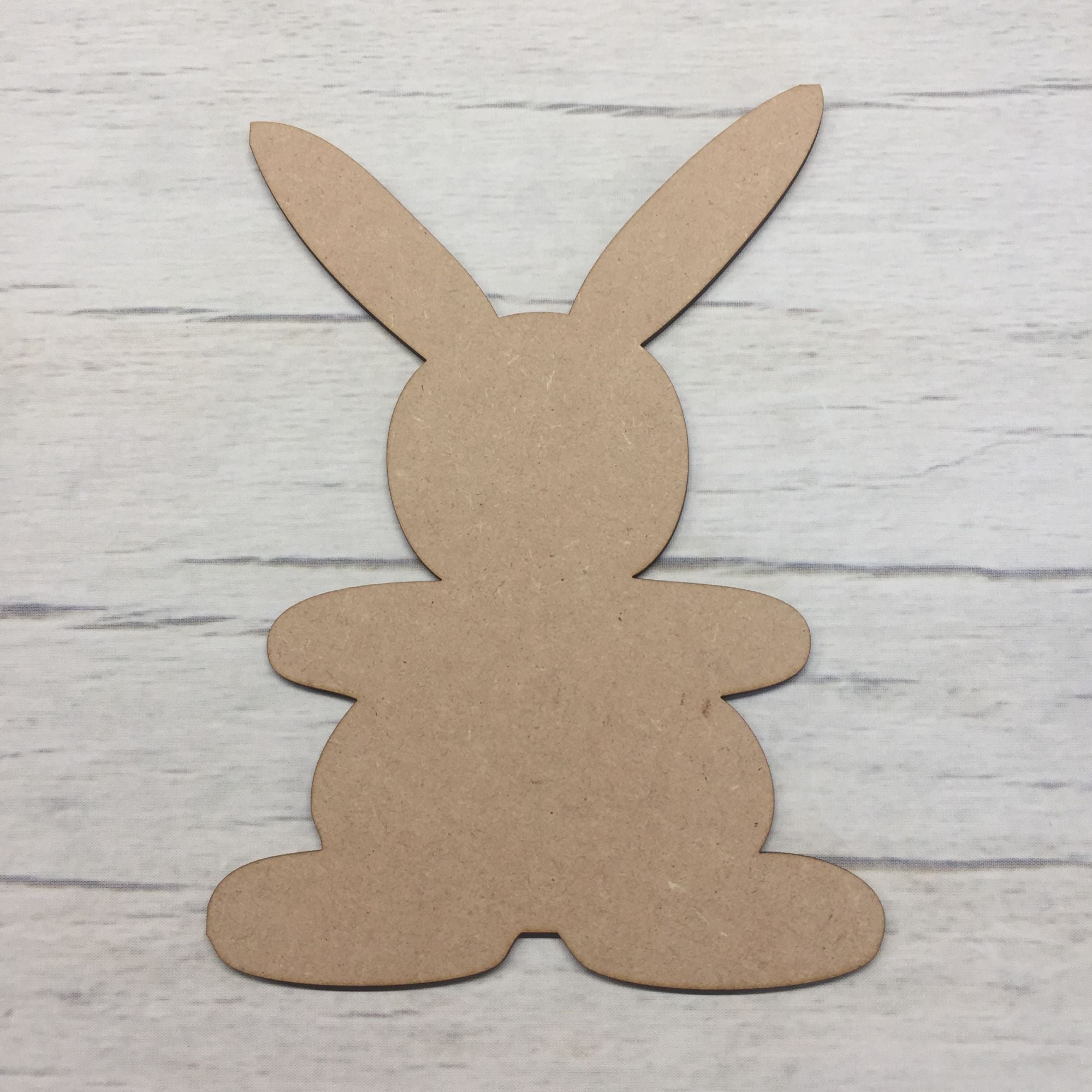 Rabbit 2 Wooden Craft Shape