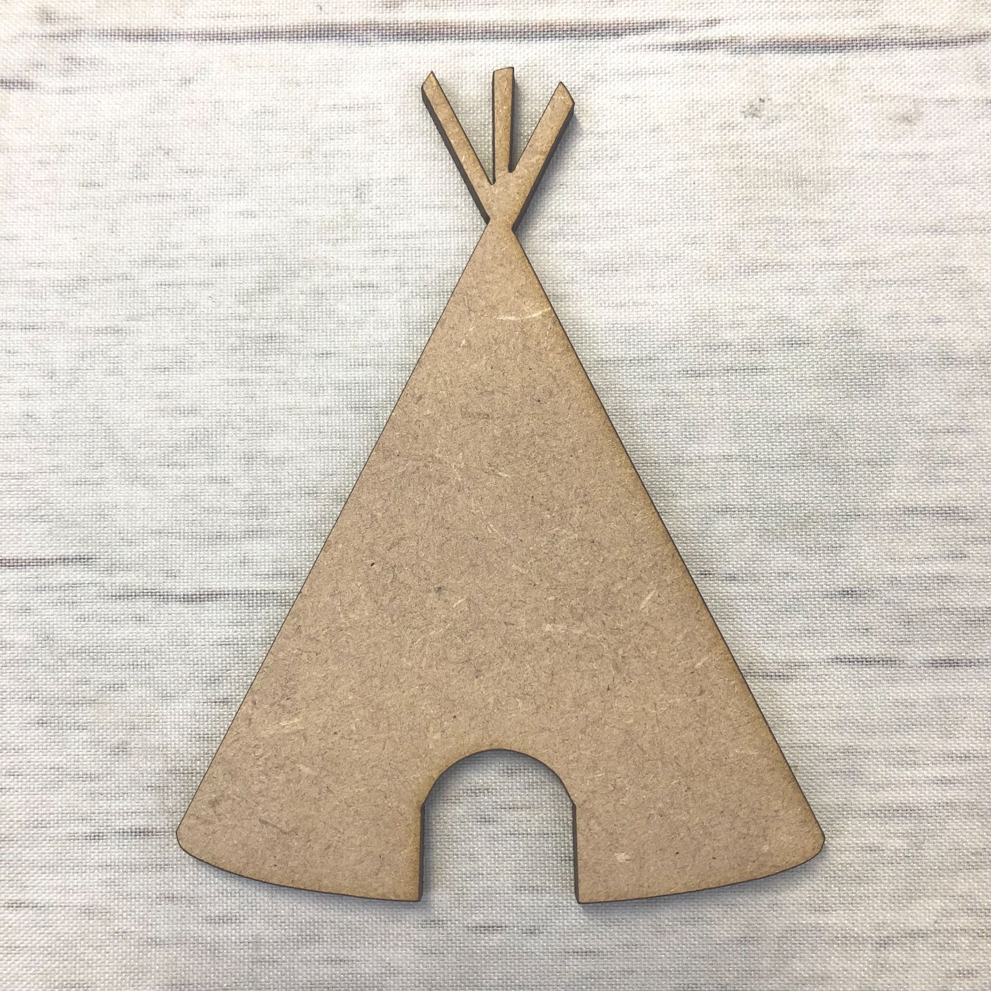Teepee Wooden Craft Shape
