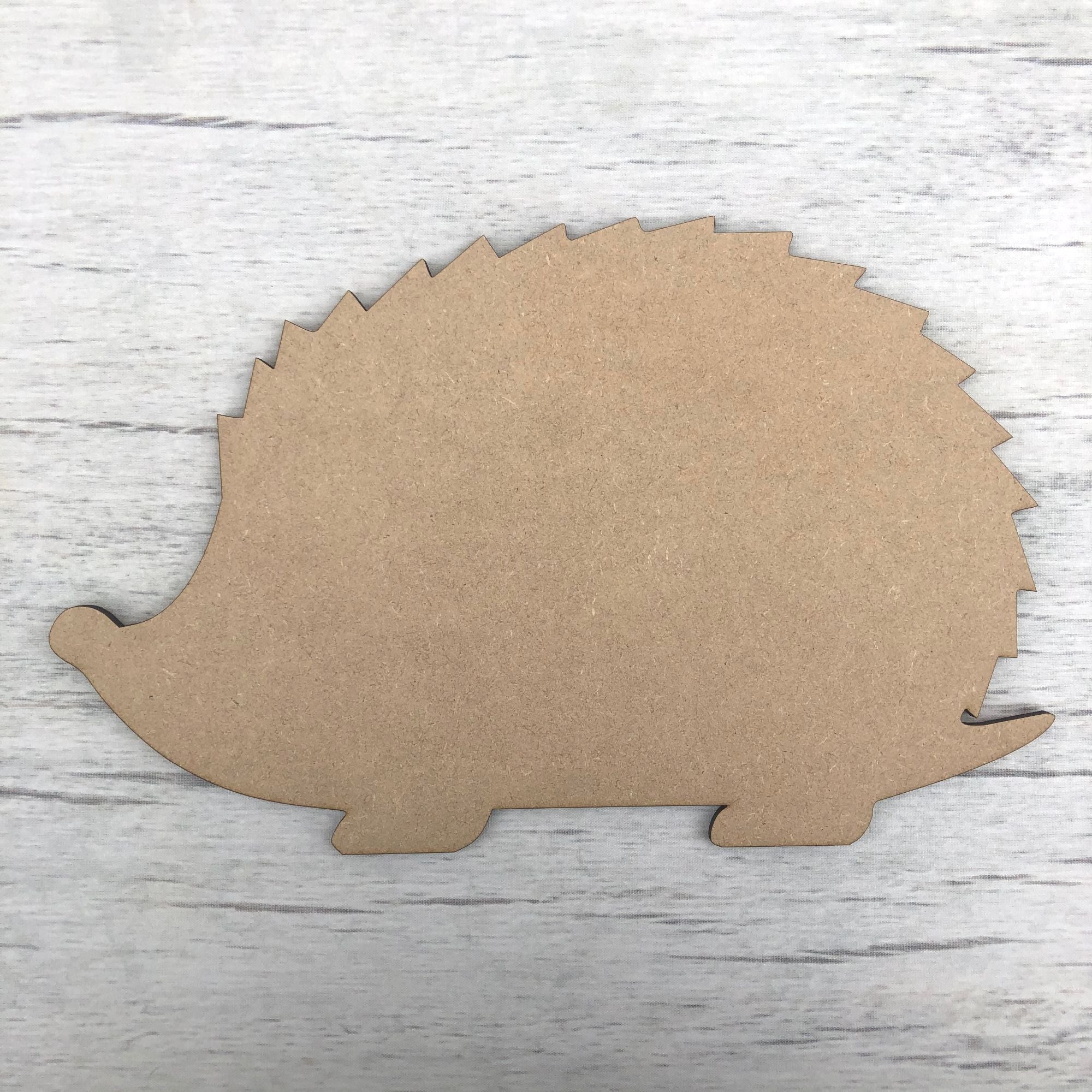 Hedgehog Wooden Craft Shape