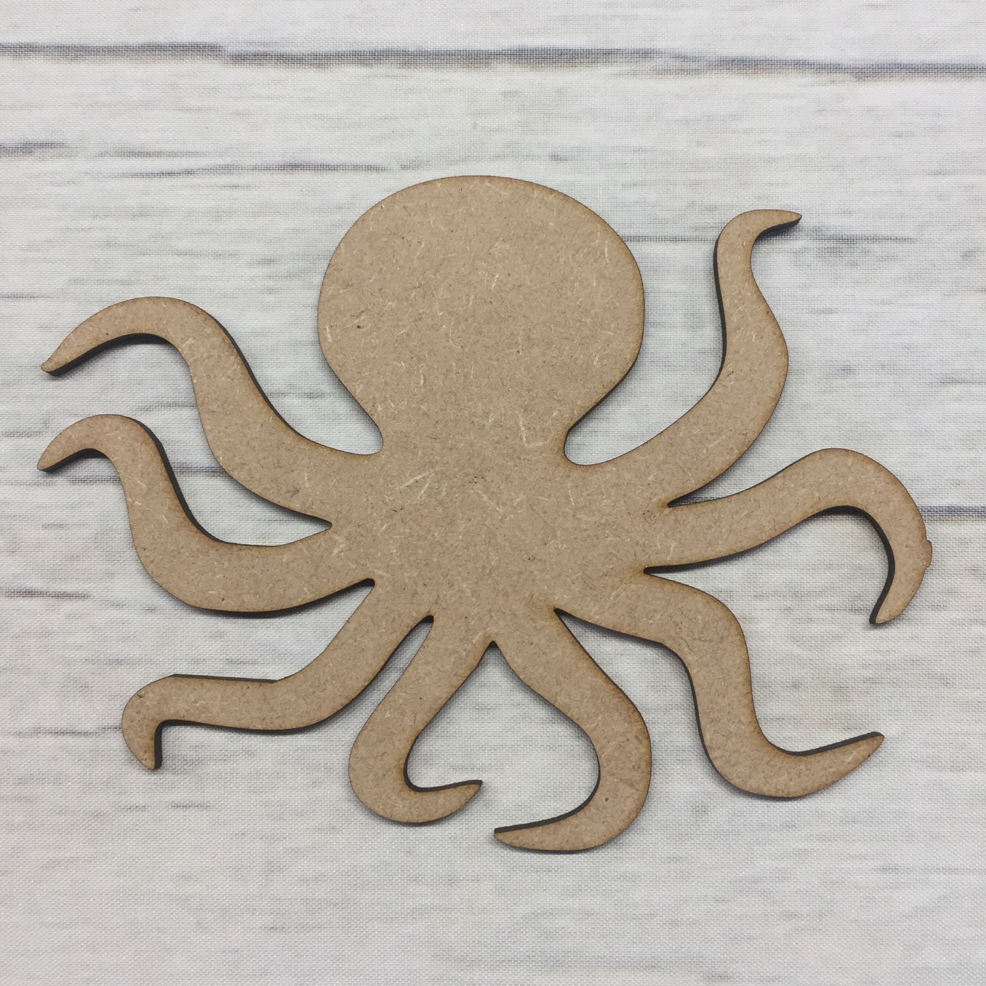 Octopus Wooden Craft Shape