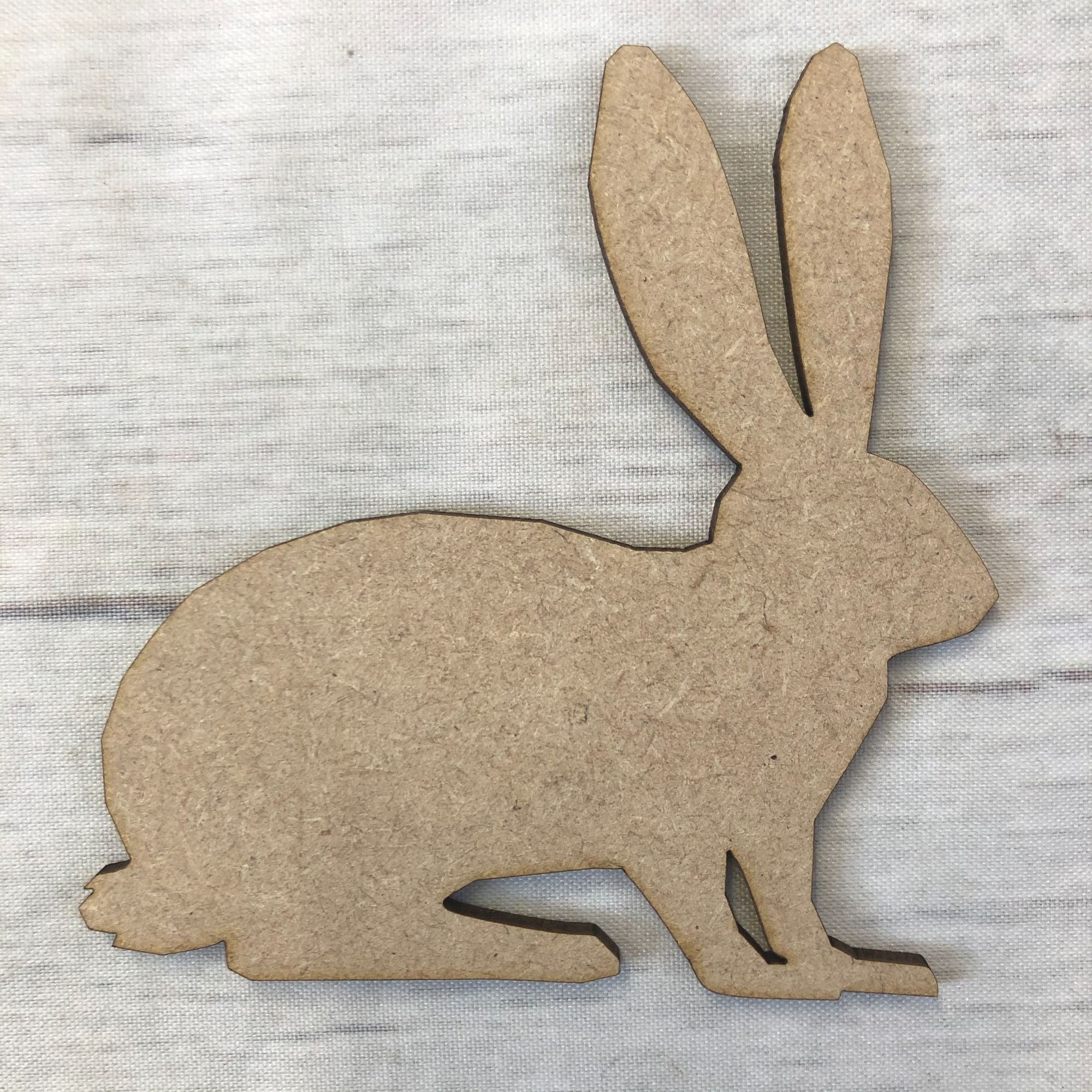 Hare Wooden Craft Shape