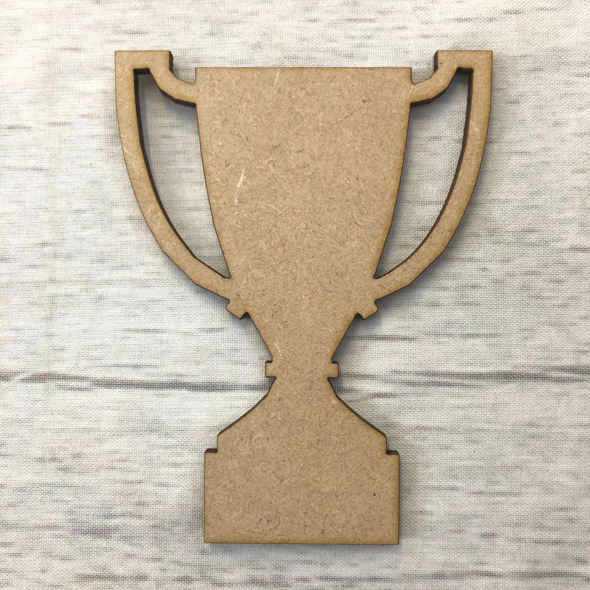 Trophy Wooden Craft Shape