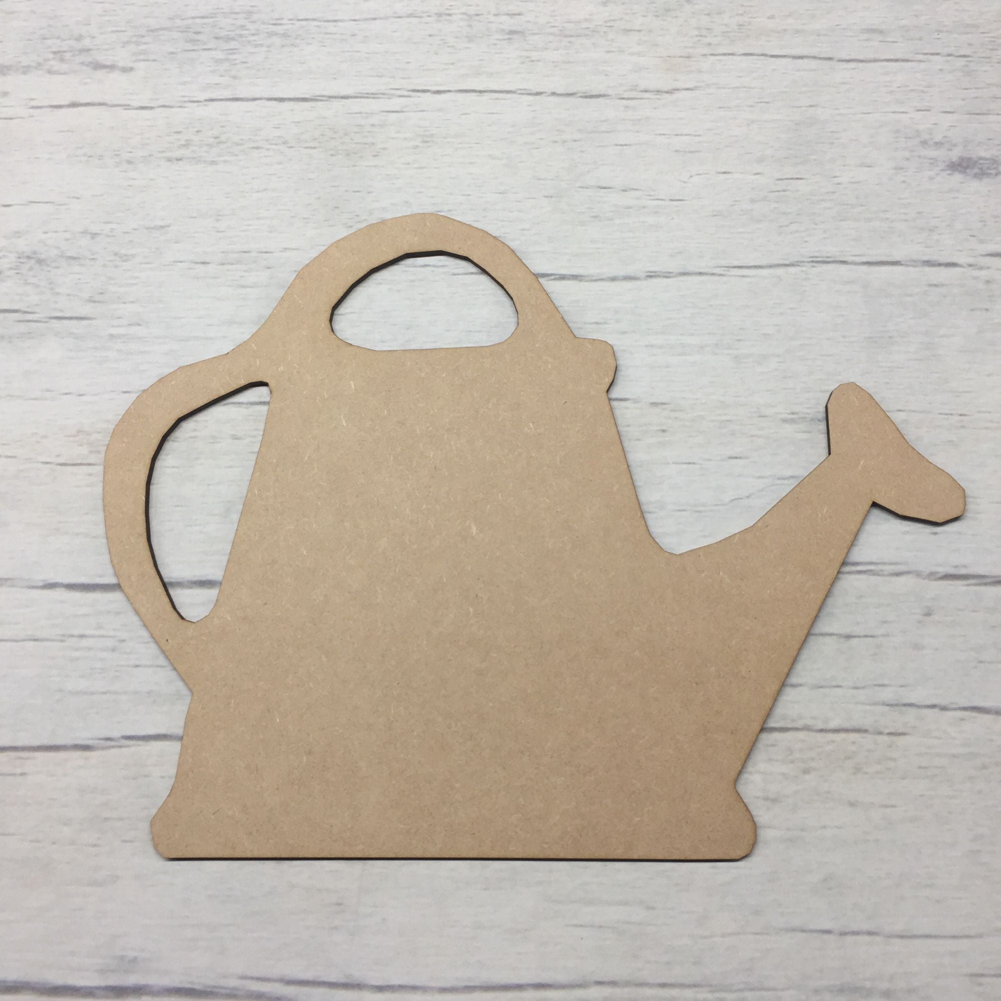 Watering can Wooden Craft Shape