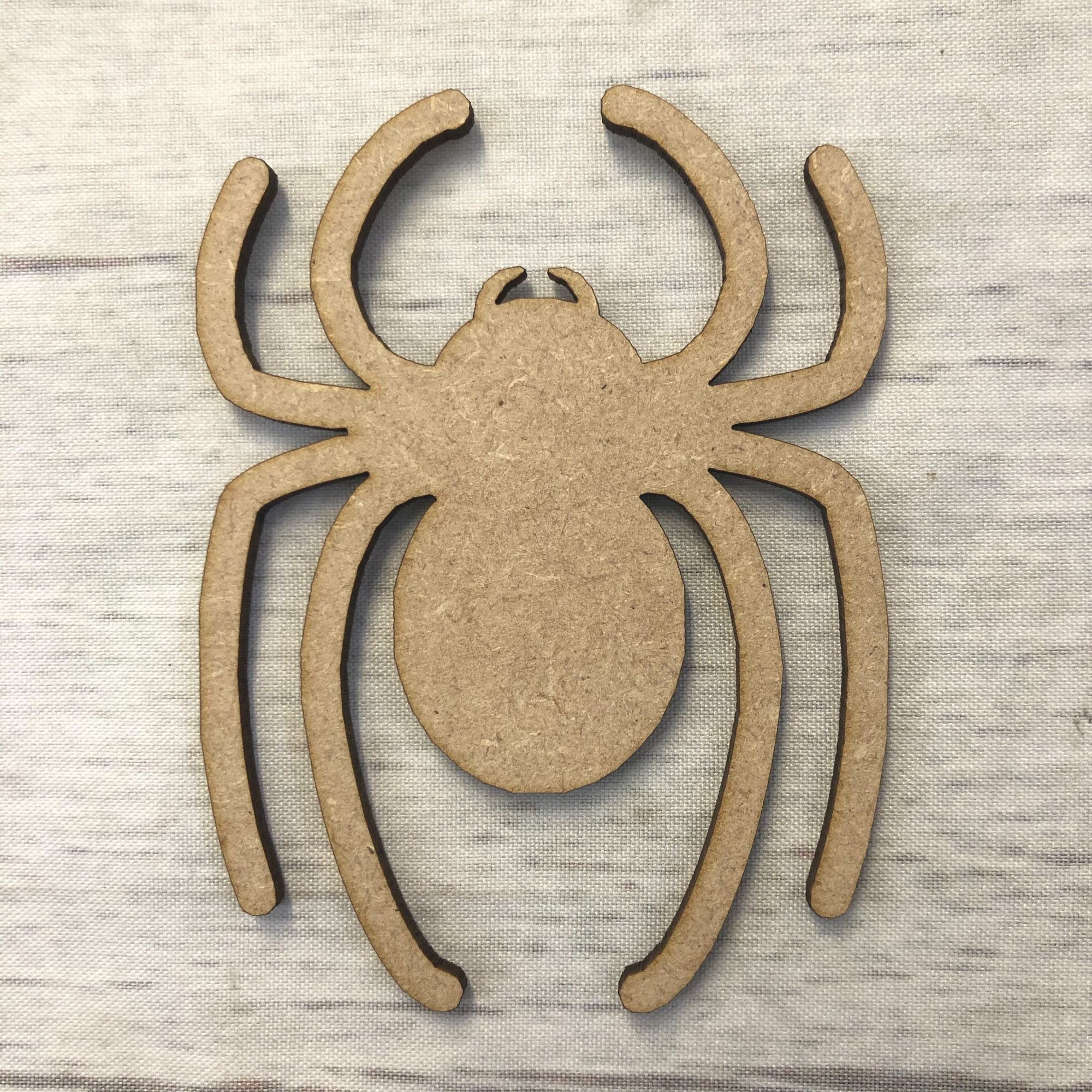 Spider 2 Wooden Craft Shape