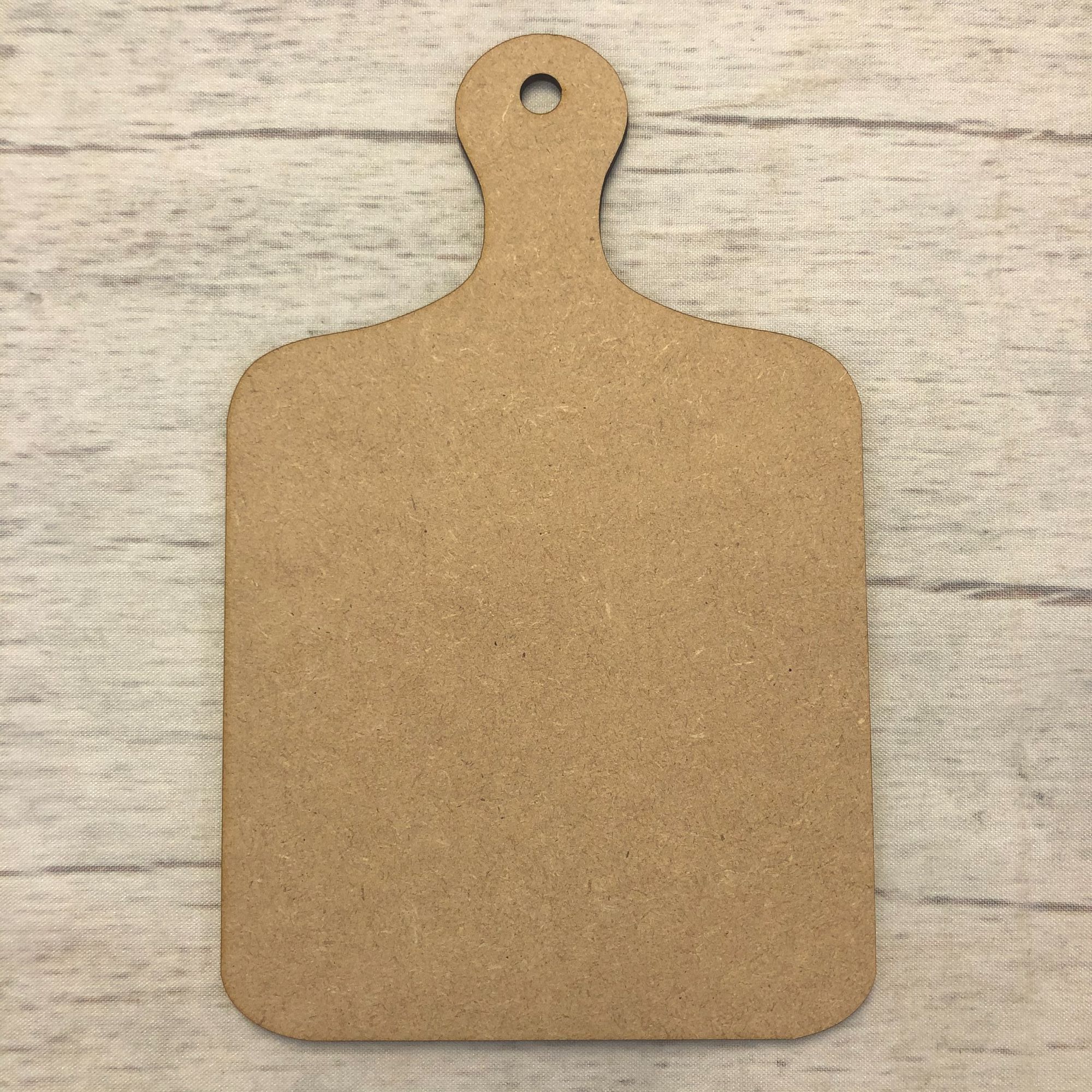 Chopping Board Wooden Craft Shape