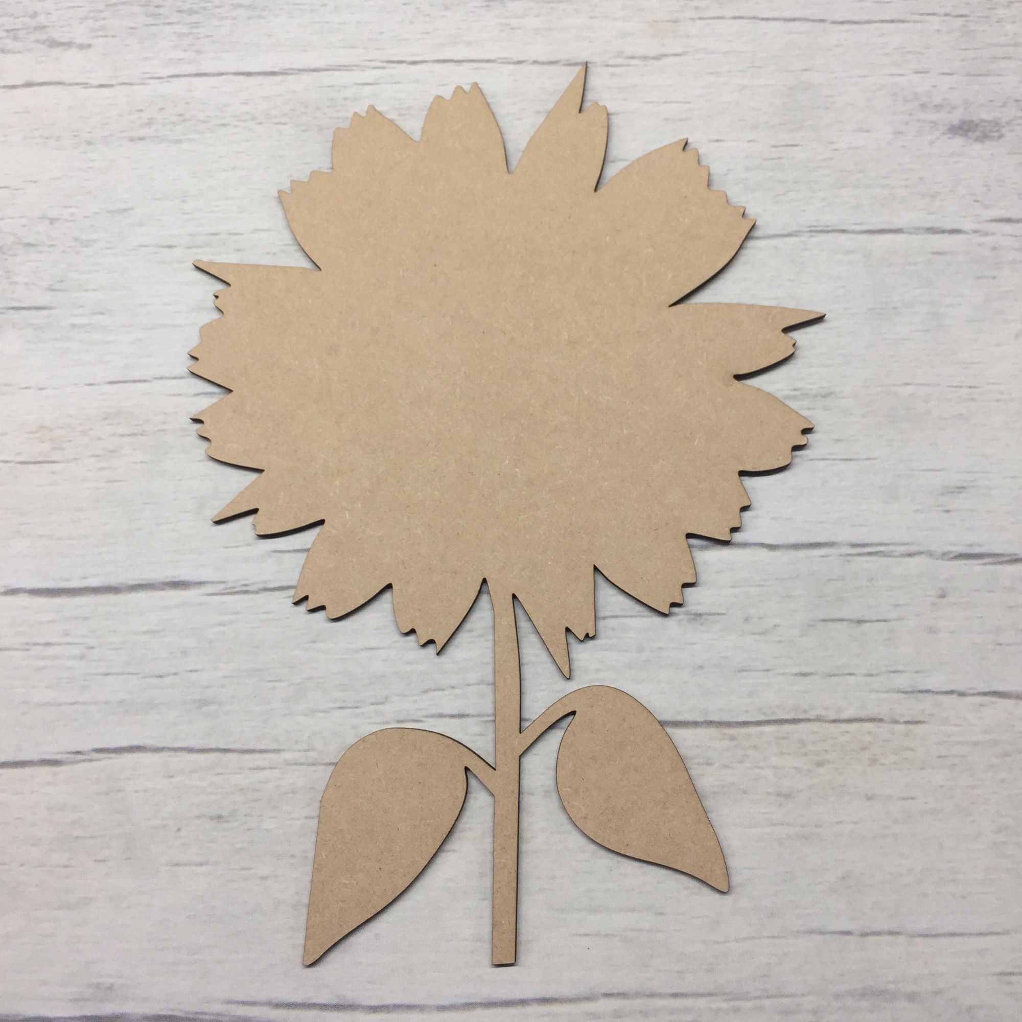 Sunflower Wooden Craft Shape