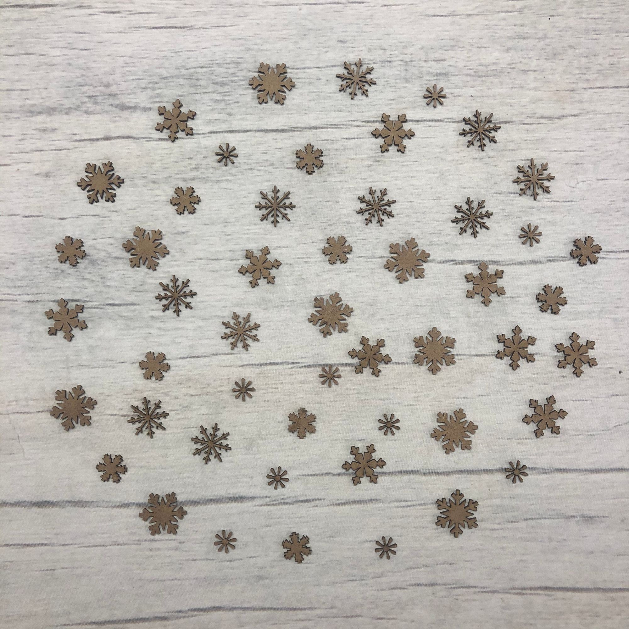 Snowflakes - 50 piece mini set