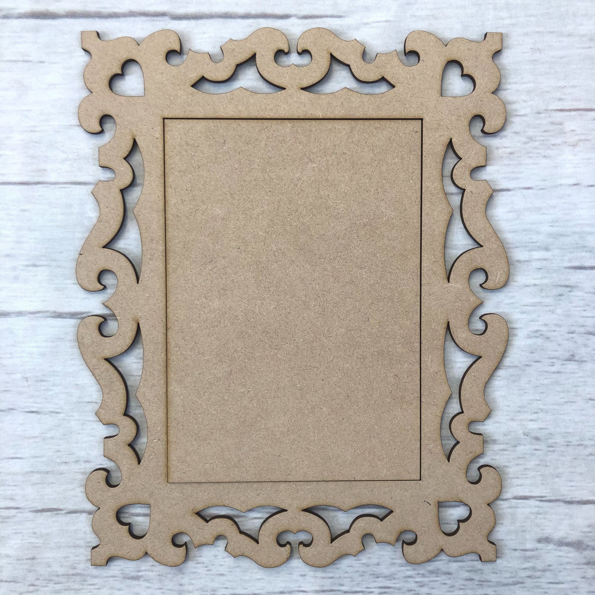Photo Frame - Decorative Wooden Craft Shape