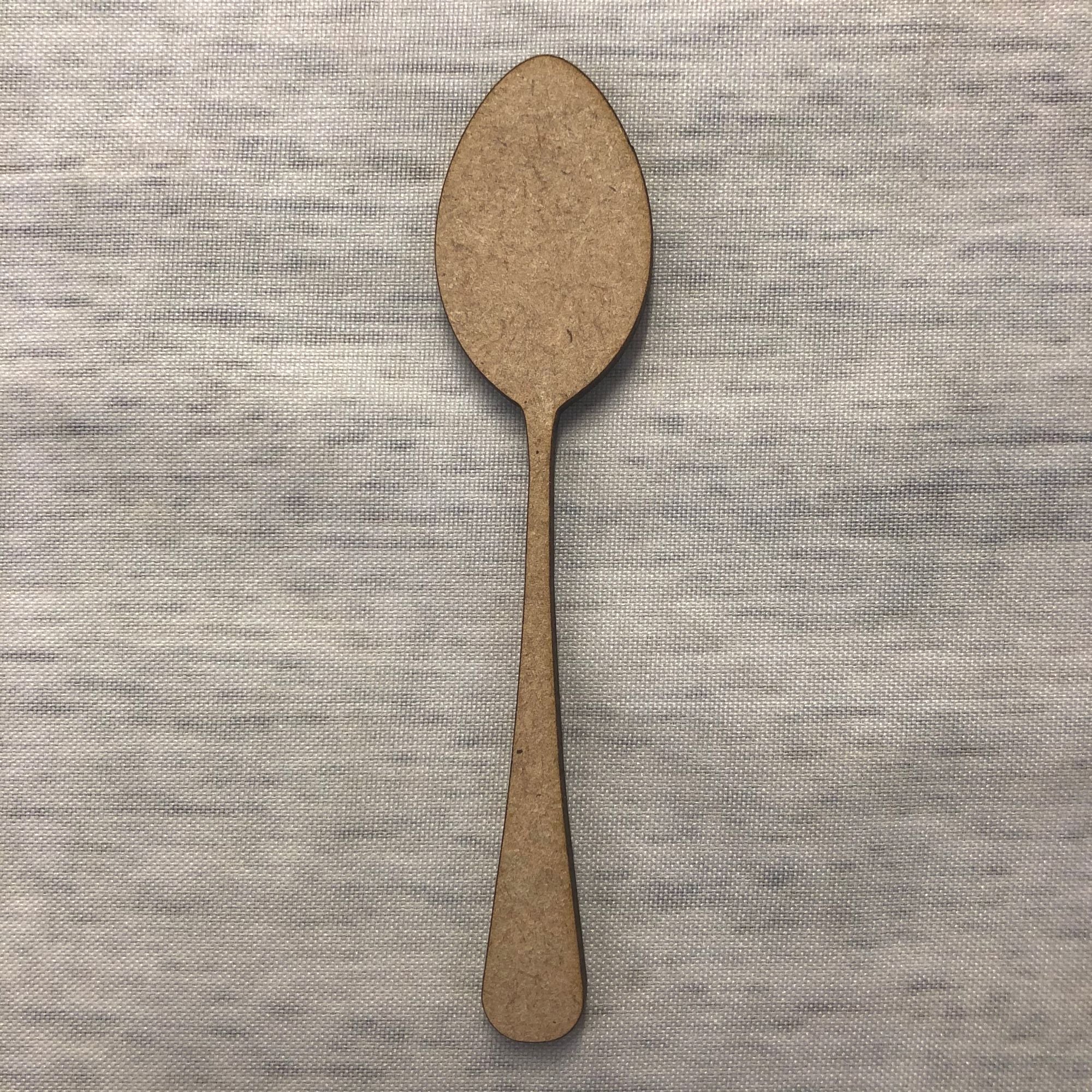 Spoon Wooden Craft Shape