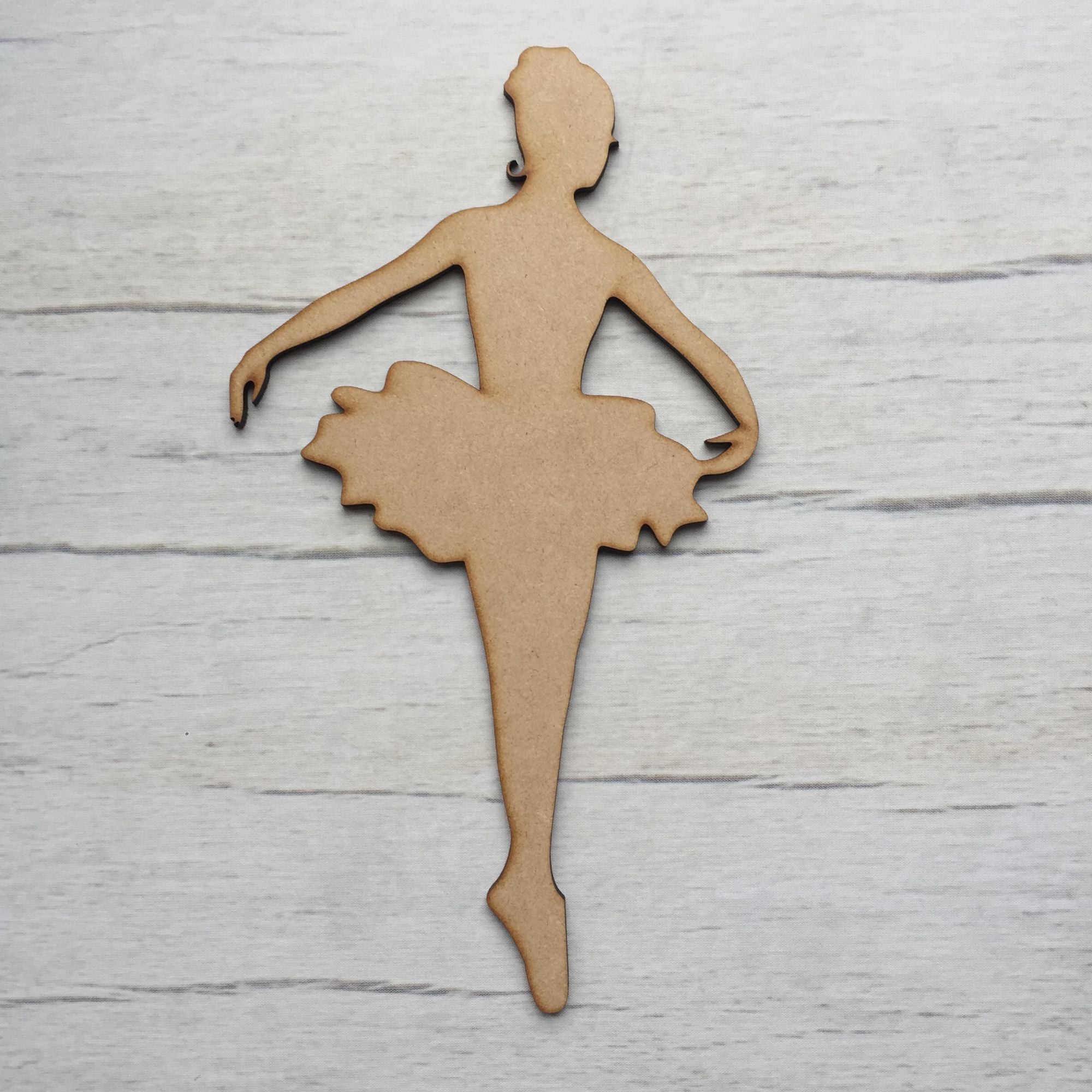 Ballerina 1 Wooden Craft Shape