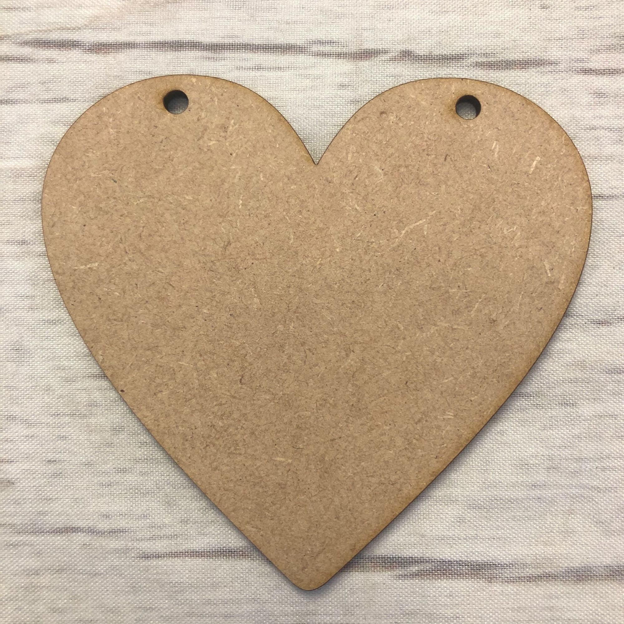 Bunting - Heart Wooden Craft Shape