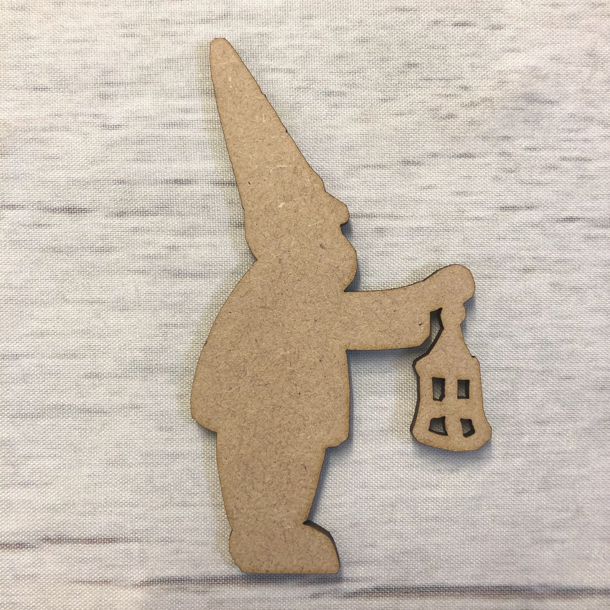 Gnome 3 Wooden Craft Shape