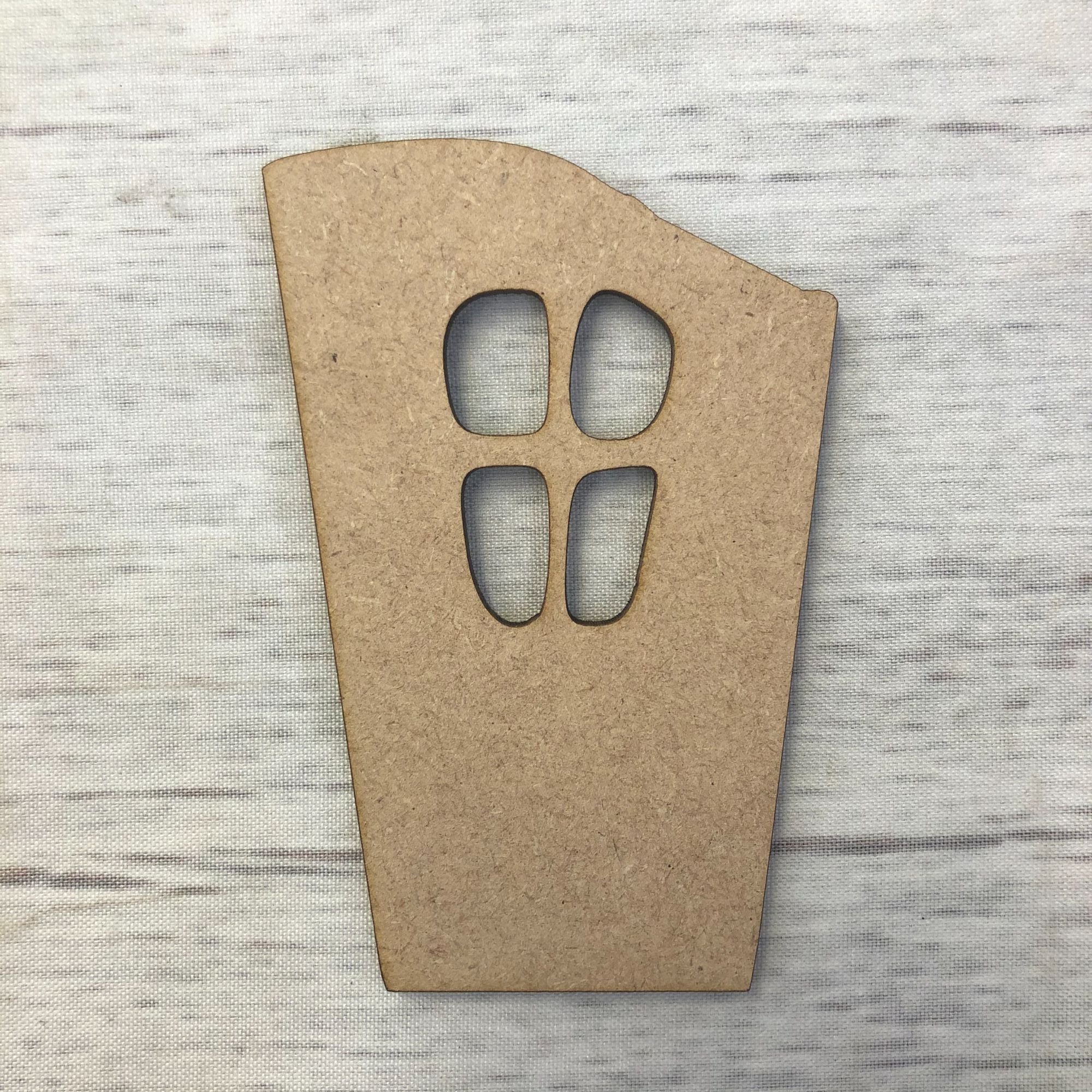 Fairy door 2 Wooden Craft Shape