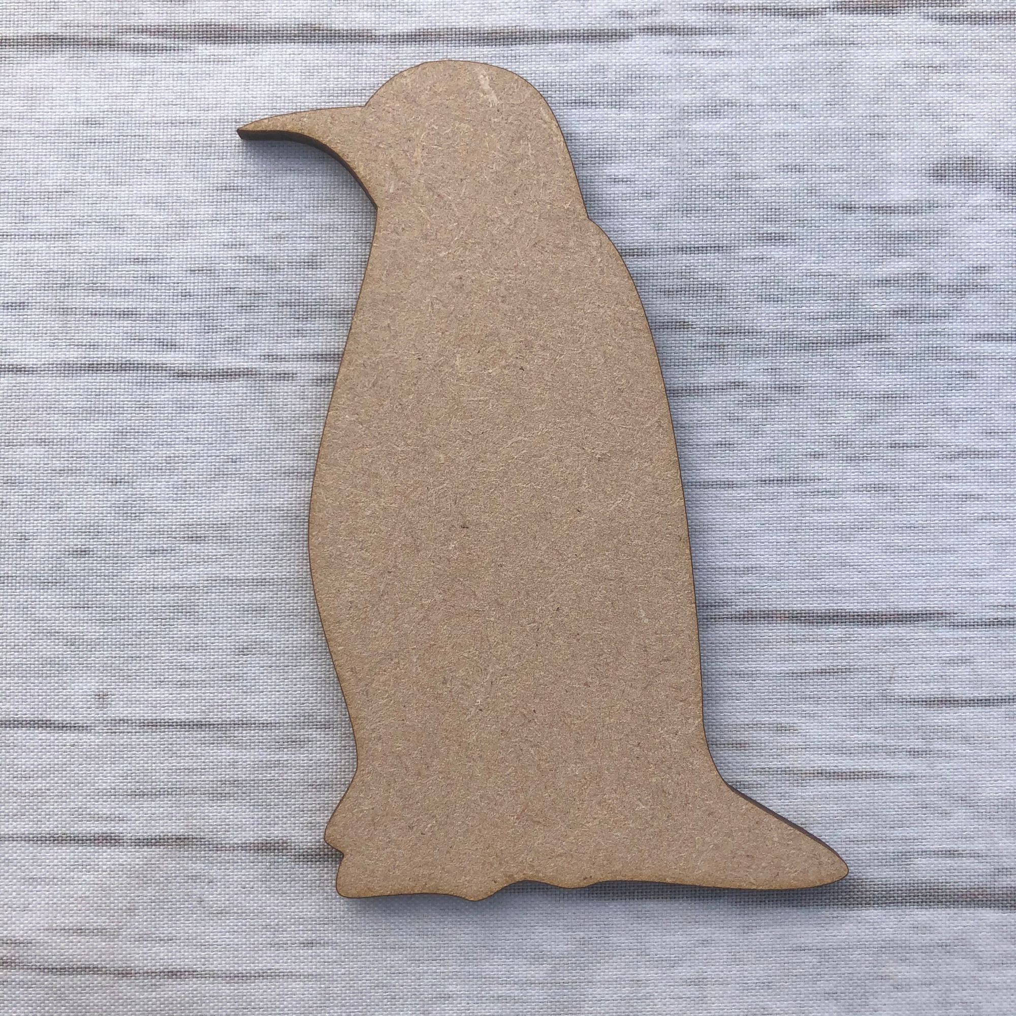Penguin 1 Wooden Craft Shape