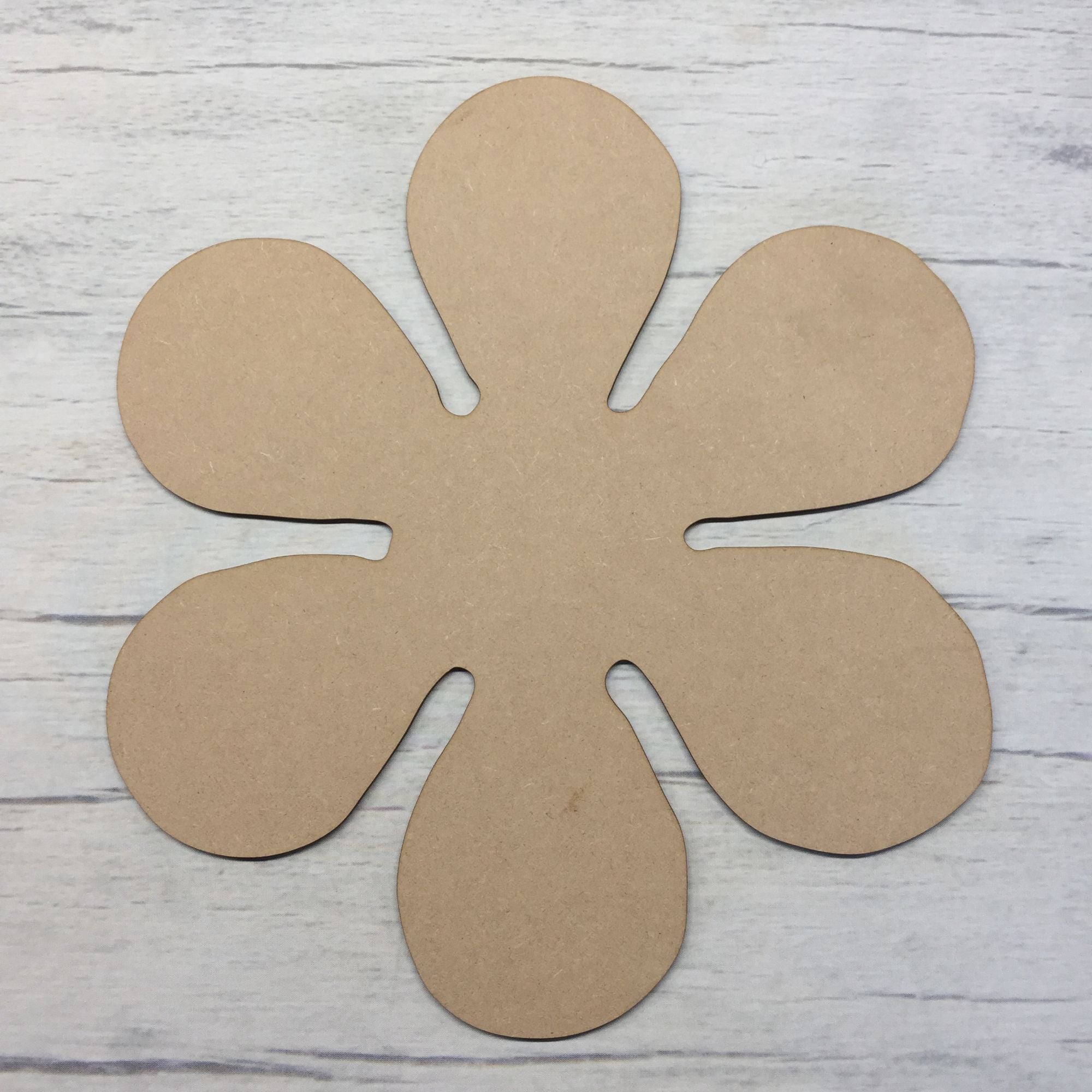 Flower 5 Wooden Craft Shape
