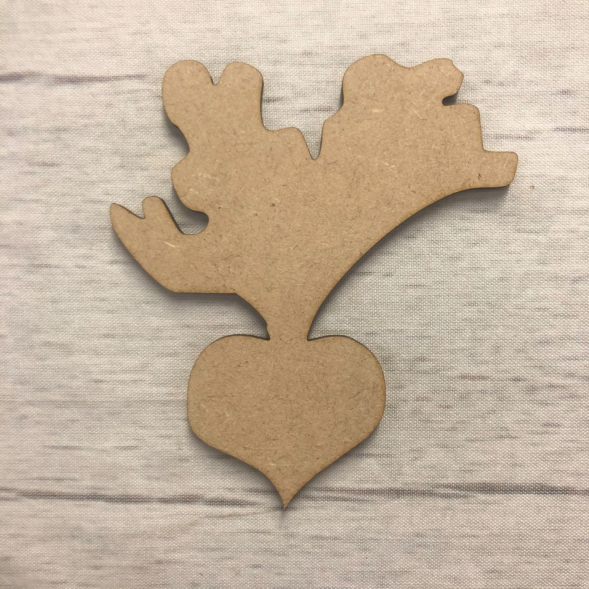 Beetroot Wooden Craft Shape