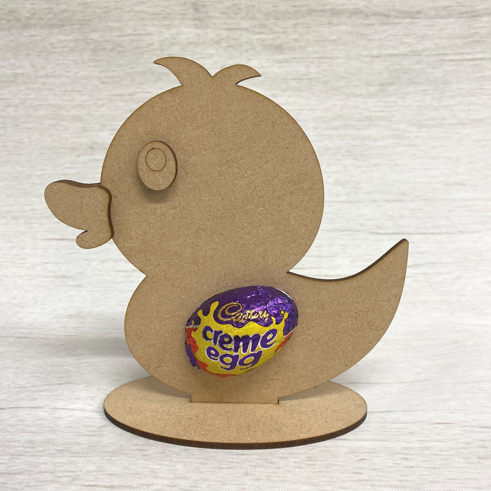 Egg Holder on Stand (Duck) Wooden Craft Shape