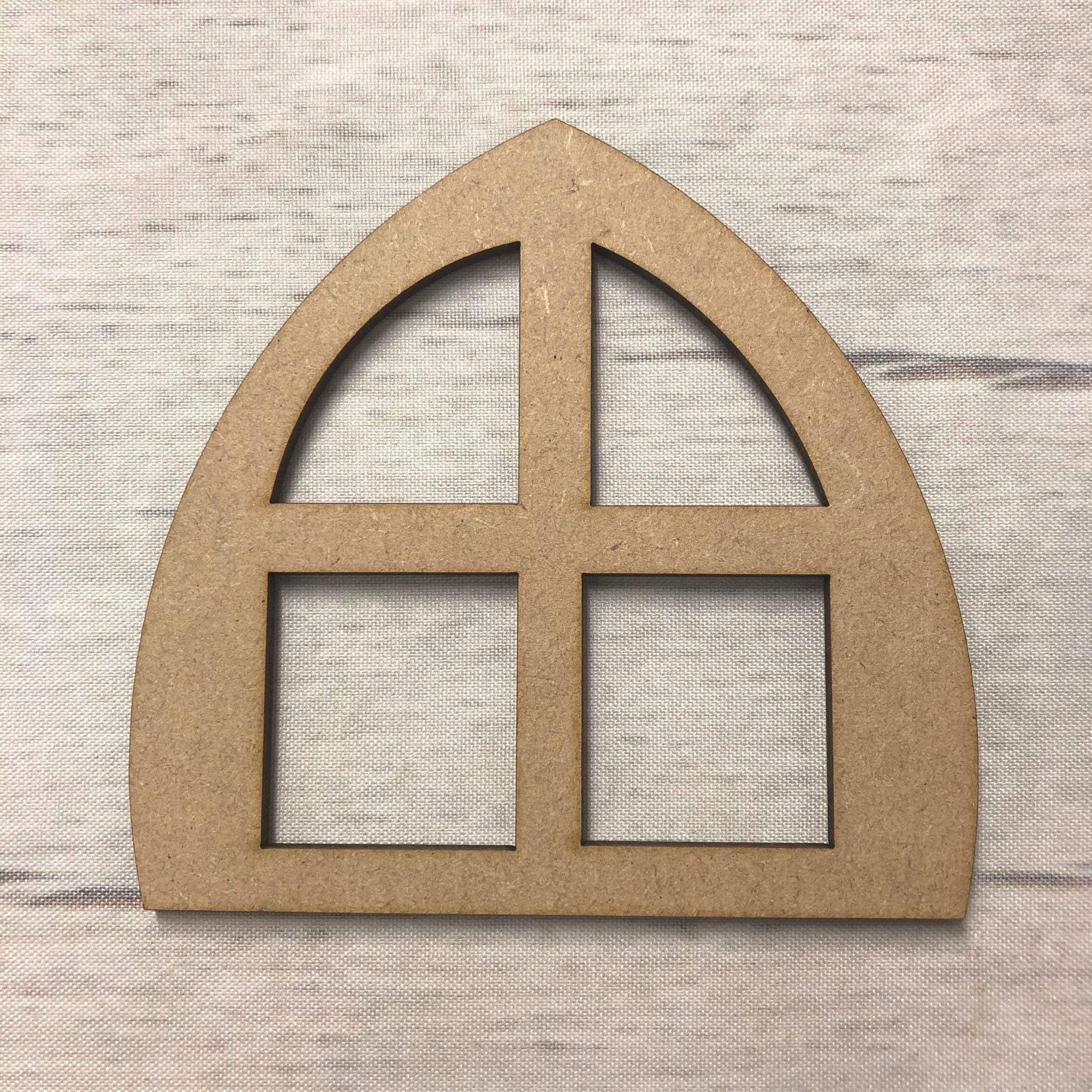 Fairy window Wooden Craft Shape