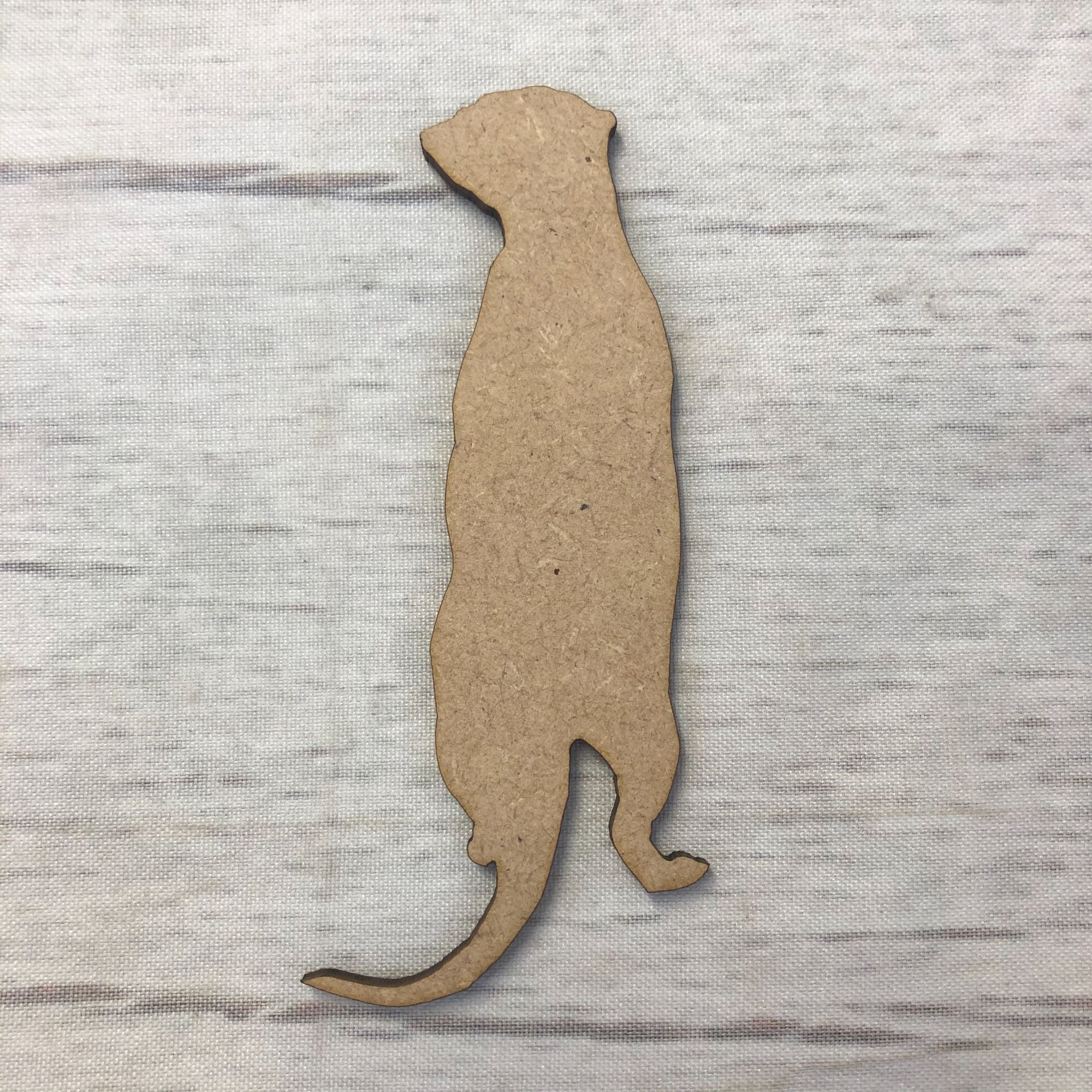 Meerkat 1 Wooden Craft Shape