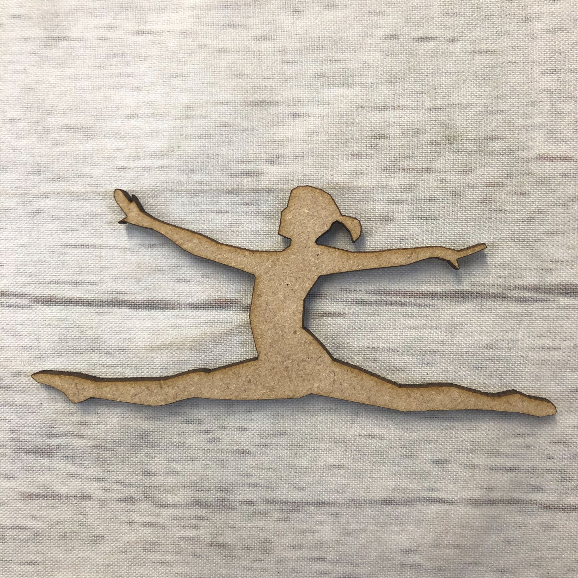 Dancer 4 Wooden Craft Shape