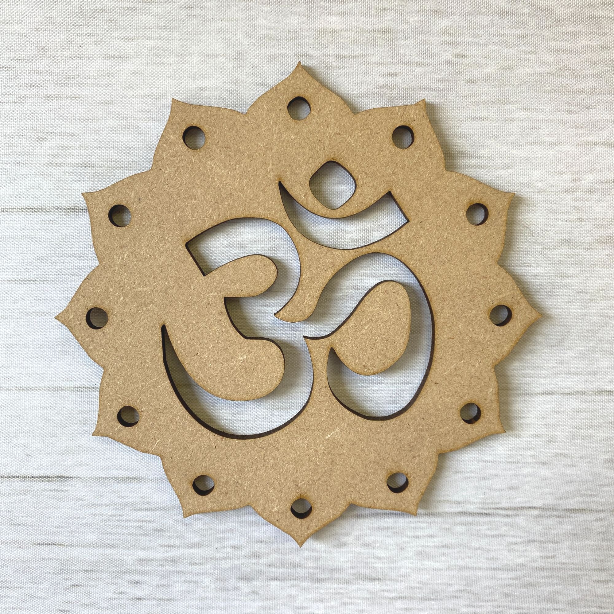Aum Symbol (Decorative) Wooden Craft Shape