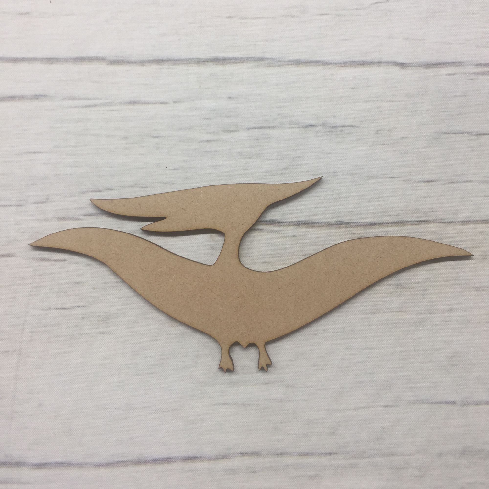 Dinosaur 6 - Pterodactyl Wooden Craft Shape