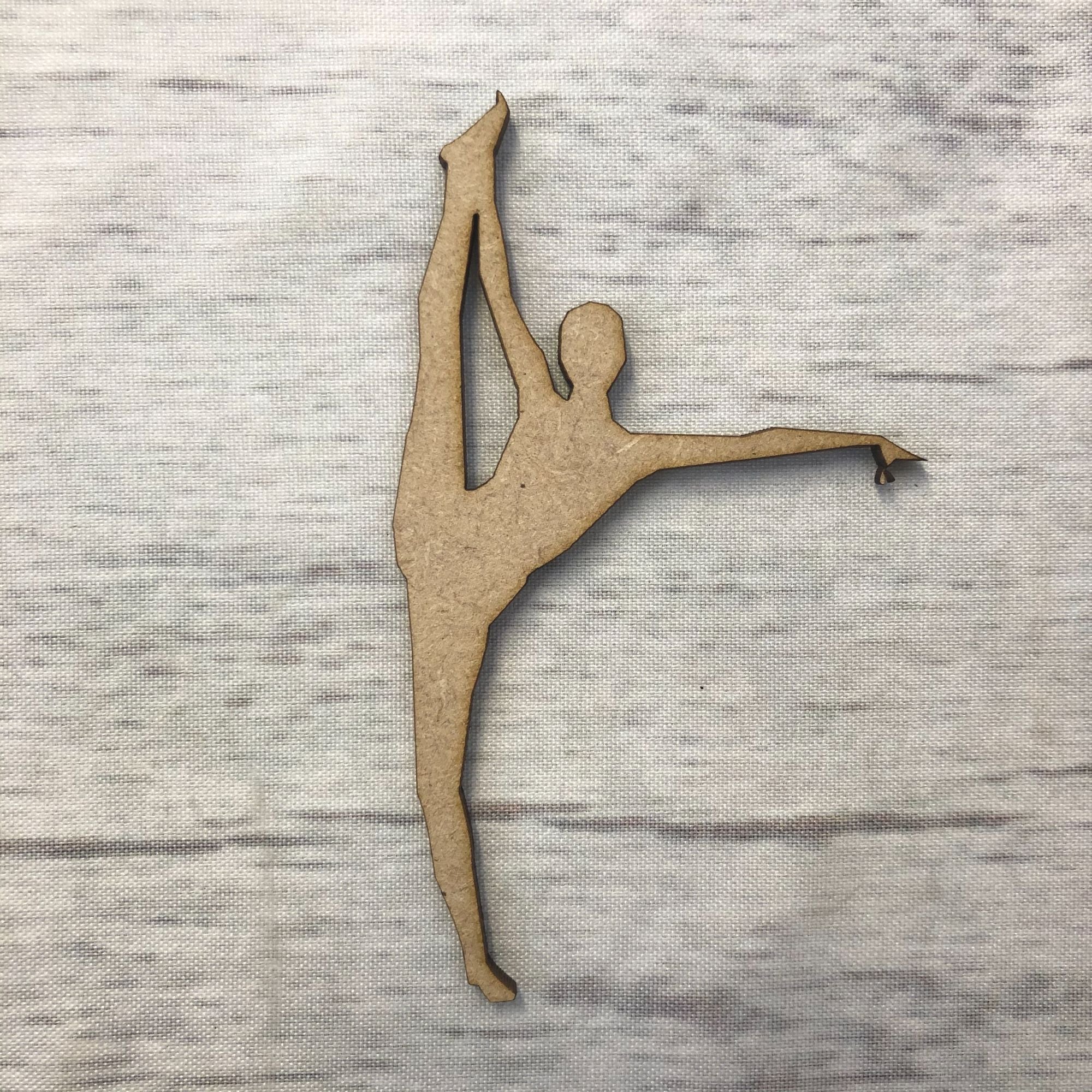 Dancer 3 Wooden Craft Shape