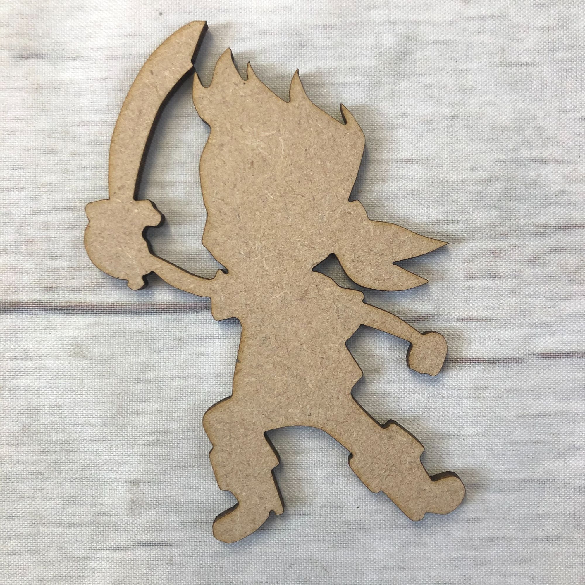 Pirate Wooden Craft Shape