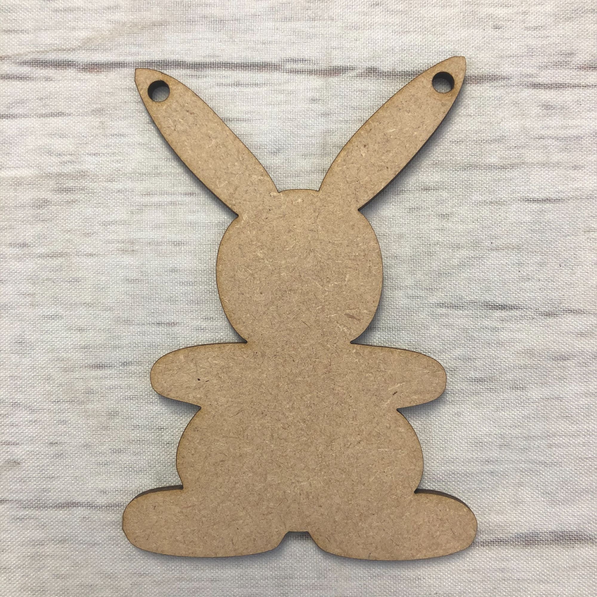 Bunting - Bunny Wooden Craft Shape