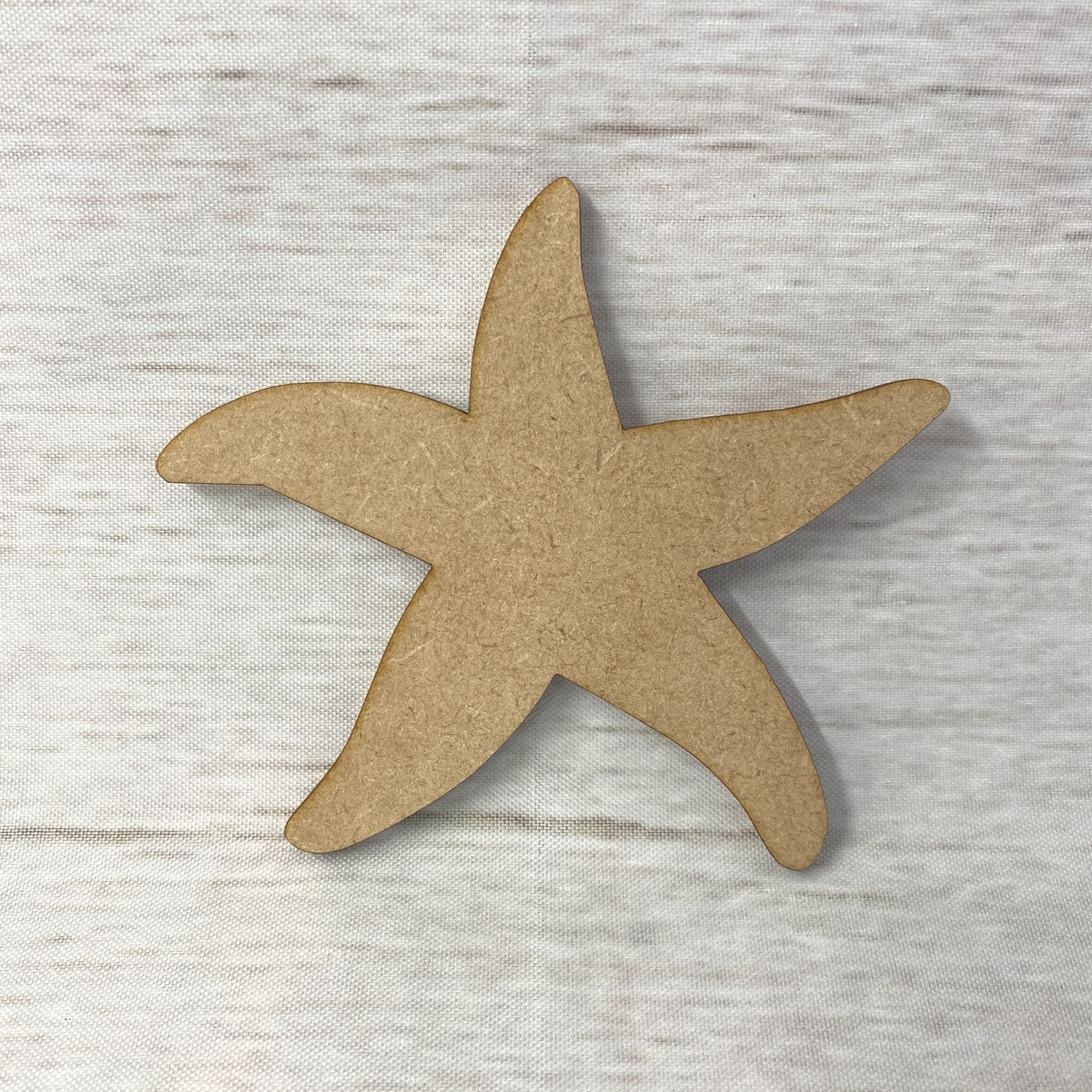 Starfish Wooden Craft Shape