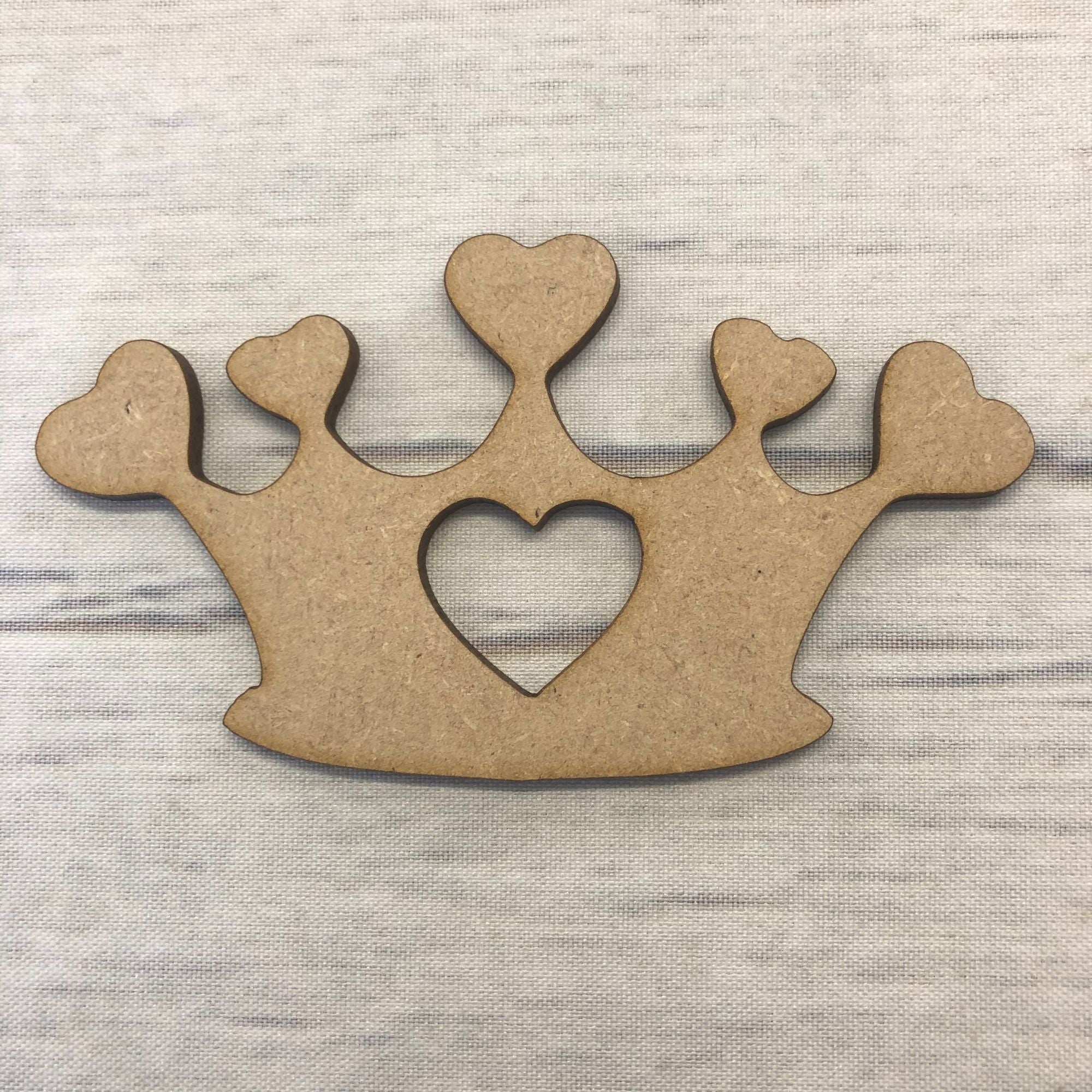 Crown 1 Wooden Craft Shape