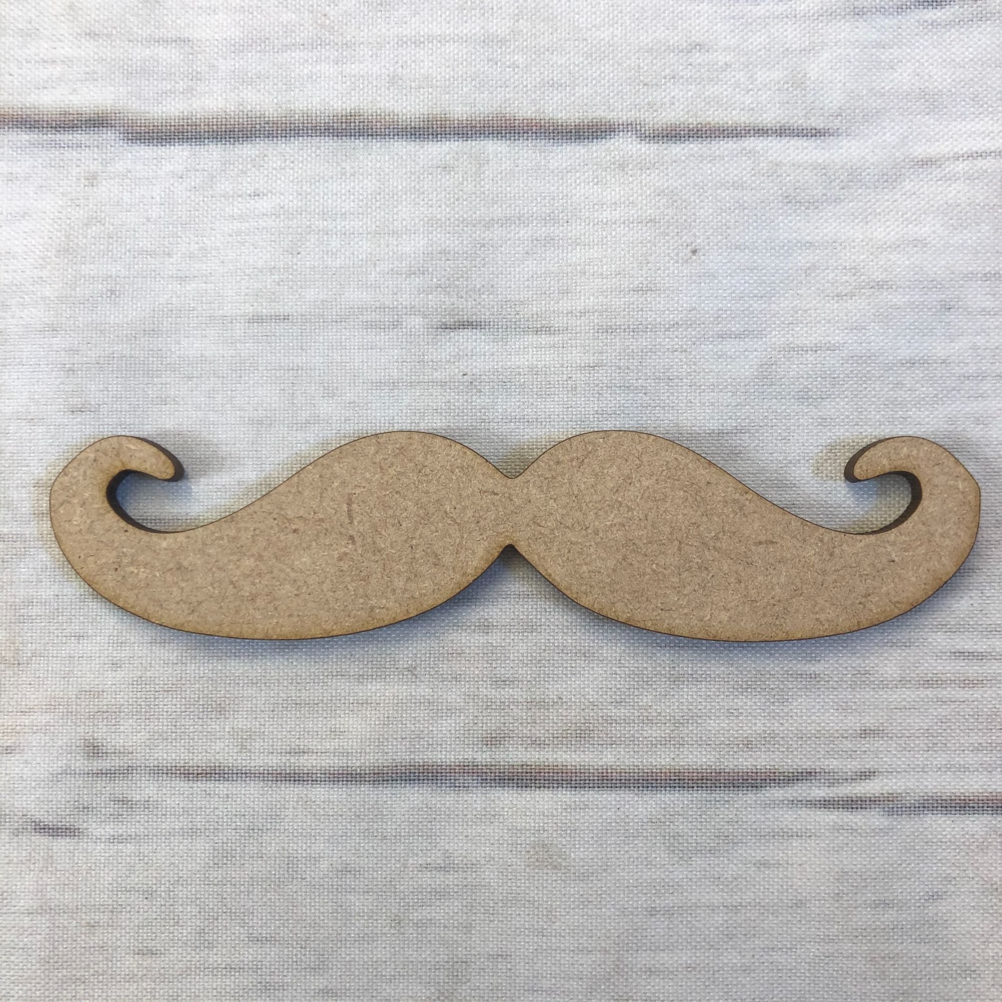 Moustache Wooden Craft Shape