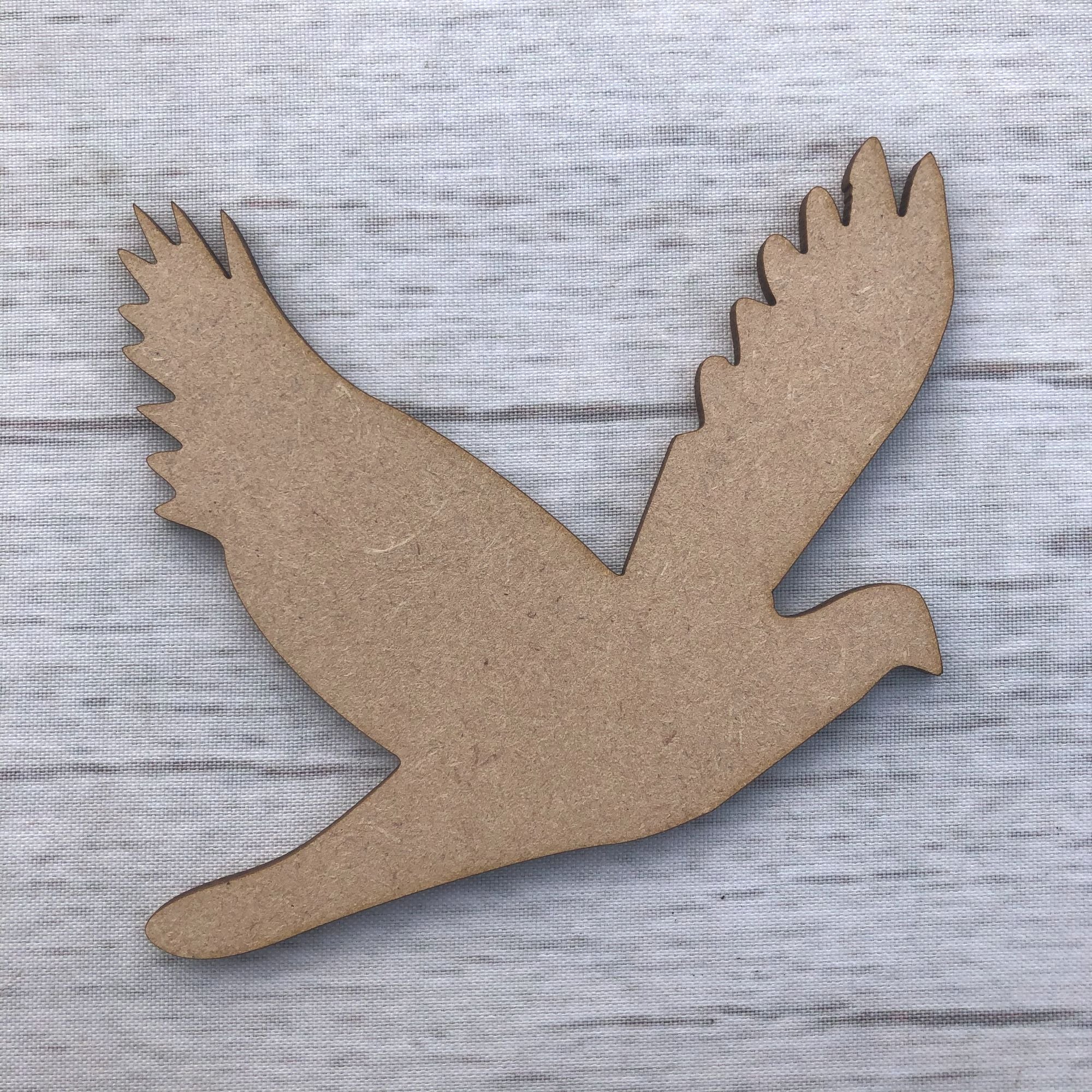 Bird 3 Wooden Craft Shape