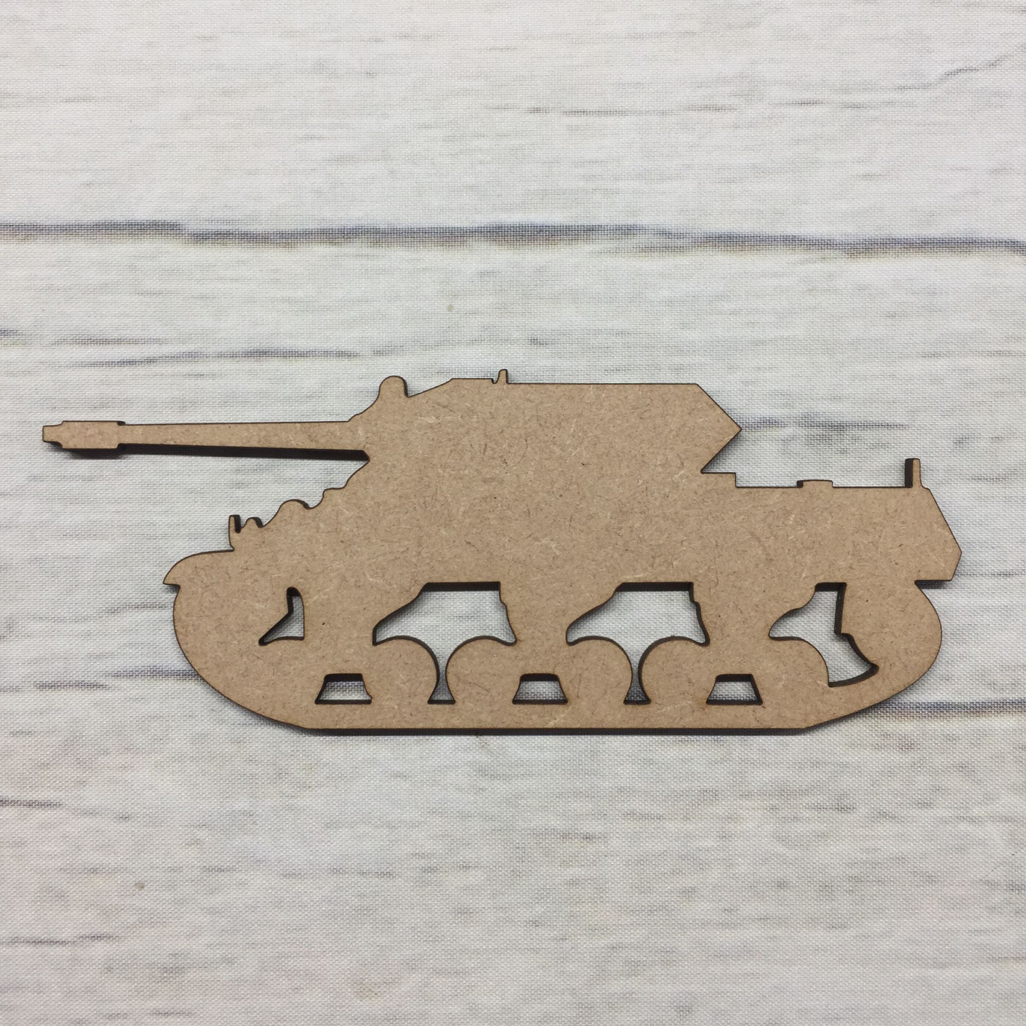 Tank Wooden Craft Shape