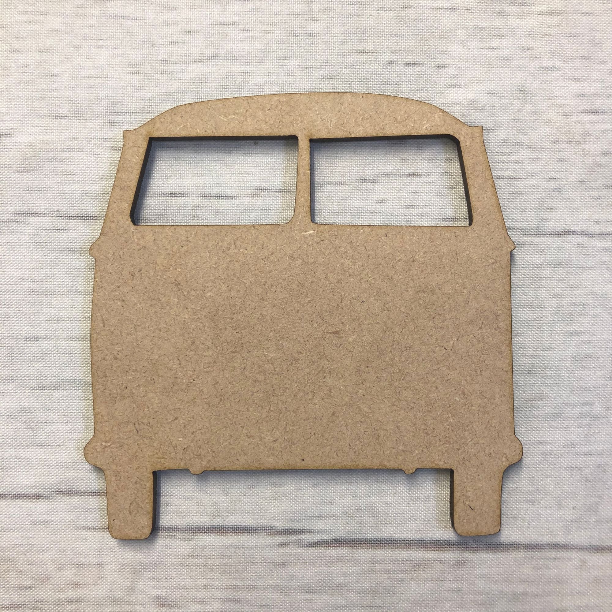 Camper Van Wooden Craft Shape