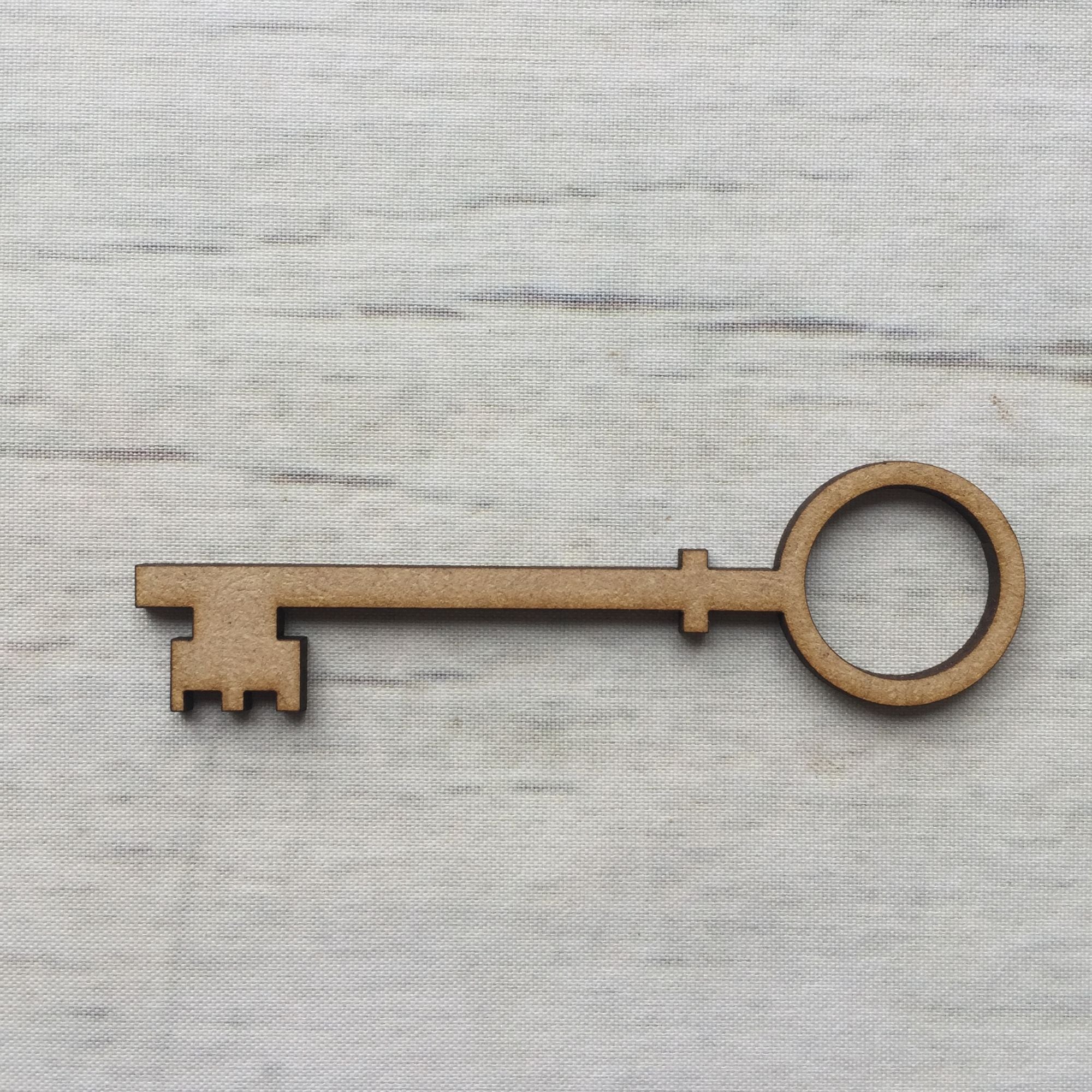 Key 1 Wooden Craft Shape